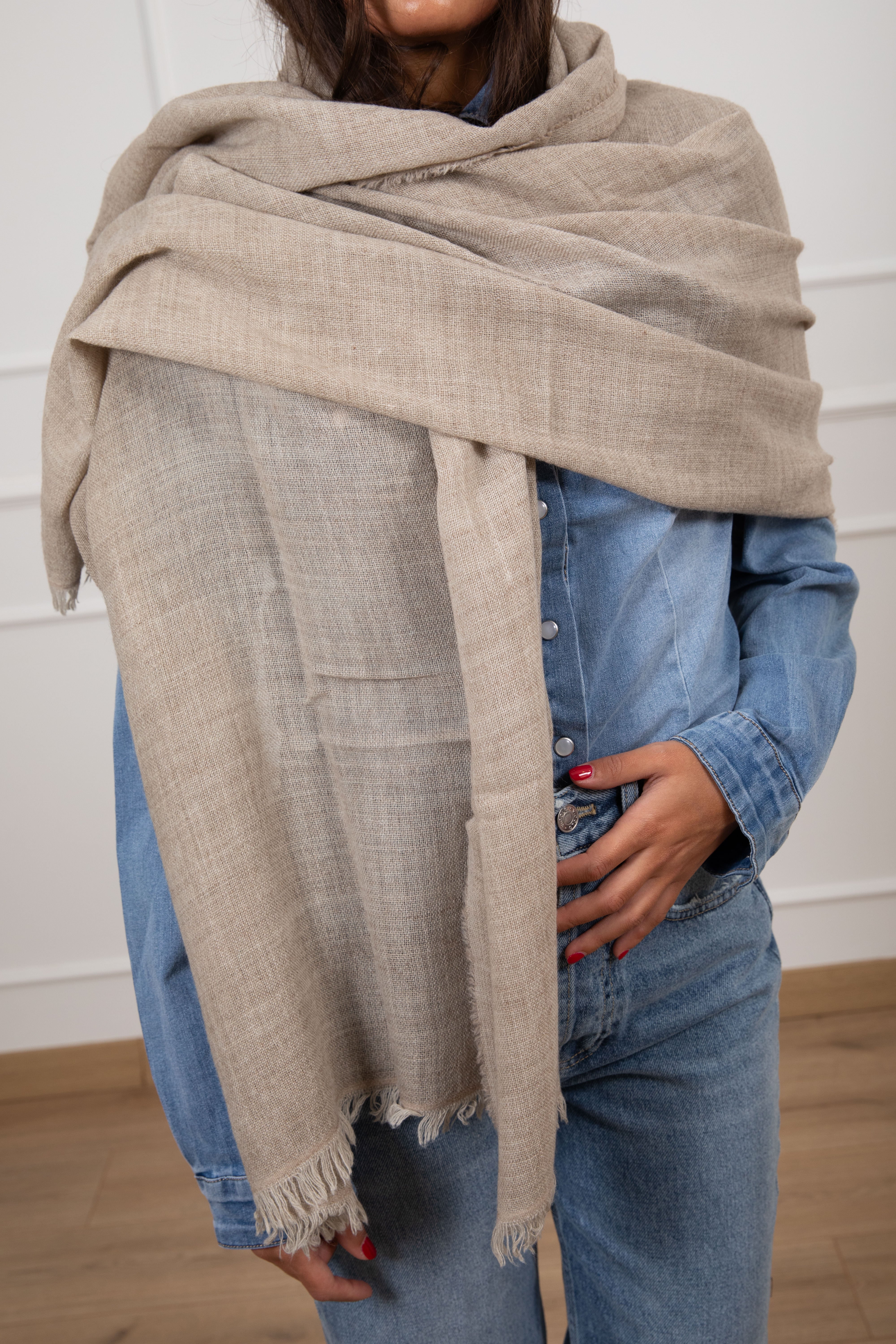 Maxi foulard tinta unita Motel