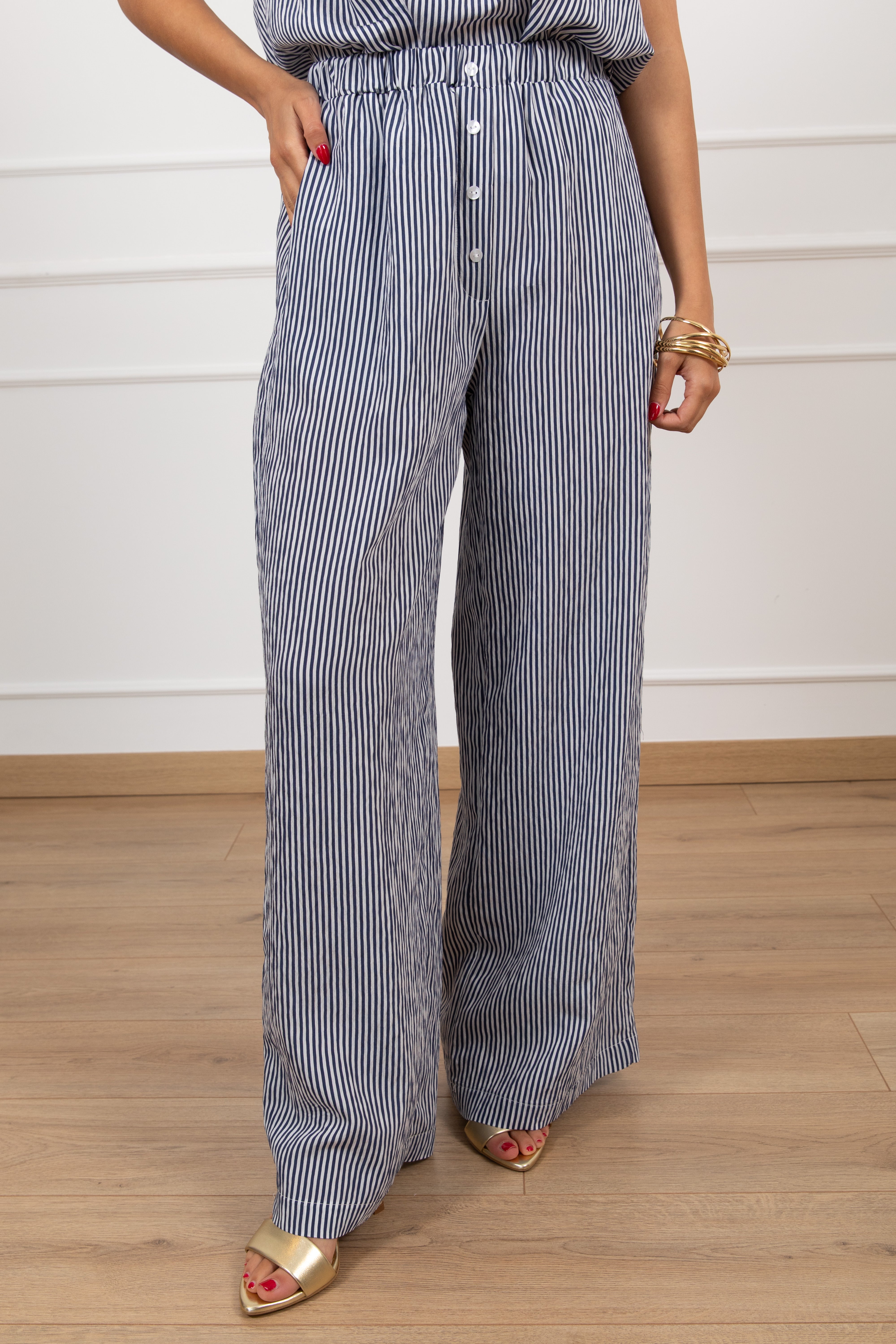 Pantalone boxer a righe Tensione IN