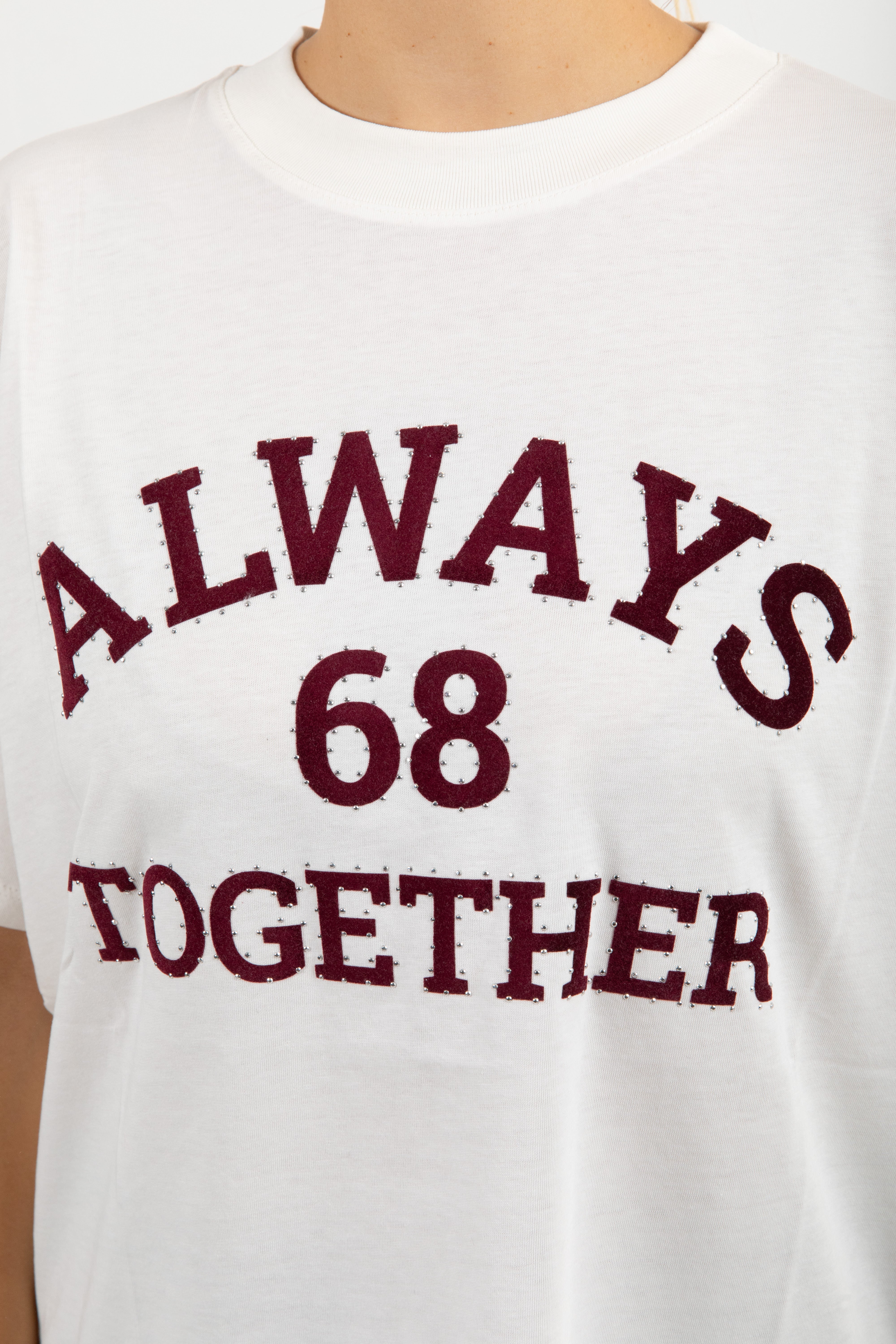 T-shirt over-size "Always together" ViCOLO