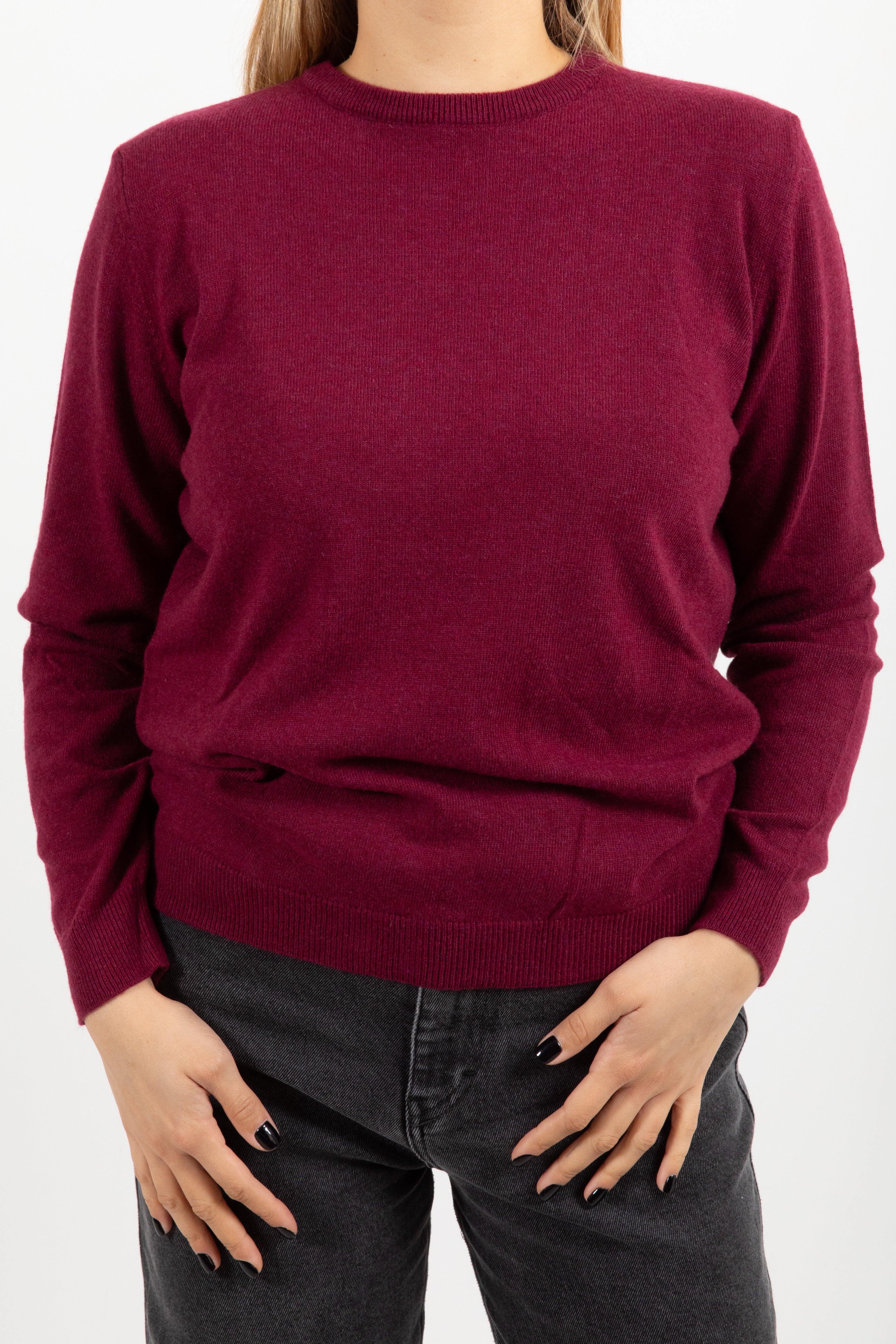 Pull girocollo lana&cashmere ViCOLO