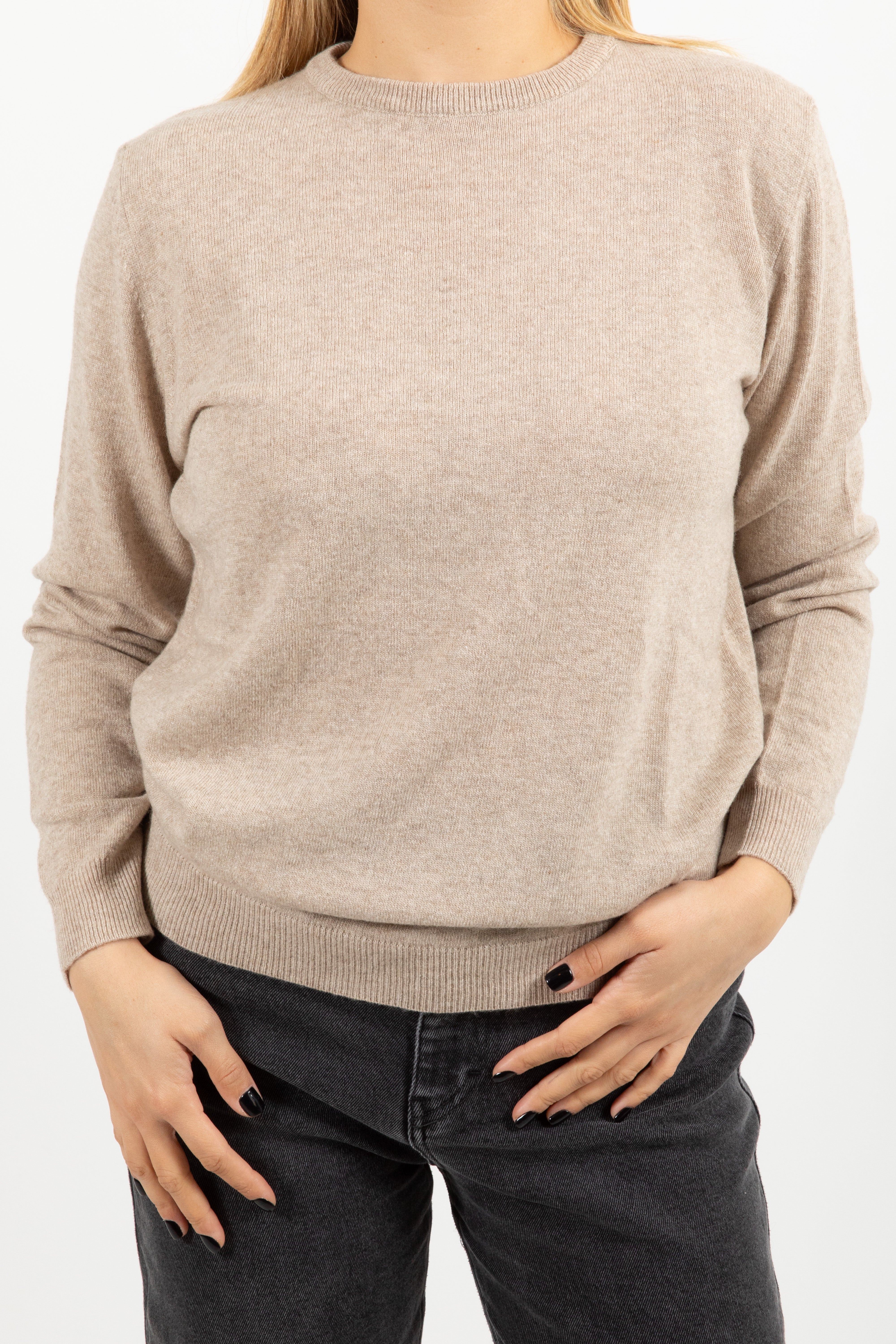 Pull girocollo lana&cashmere ViCOLO