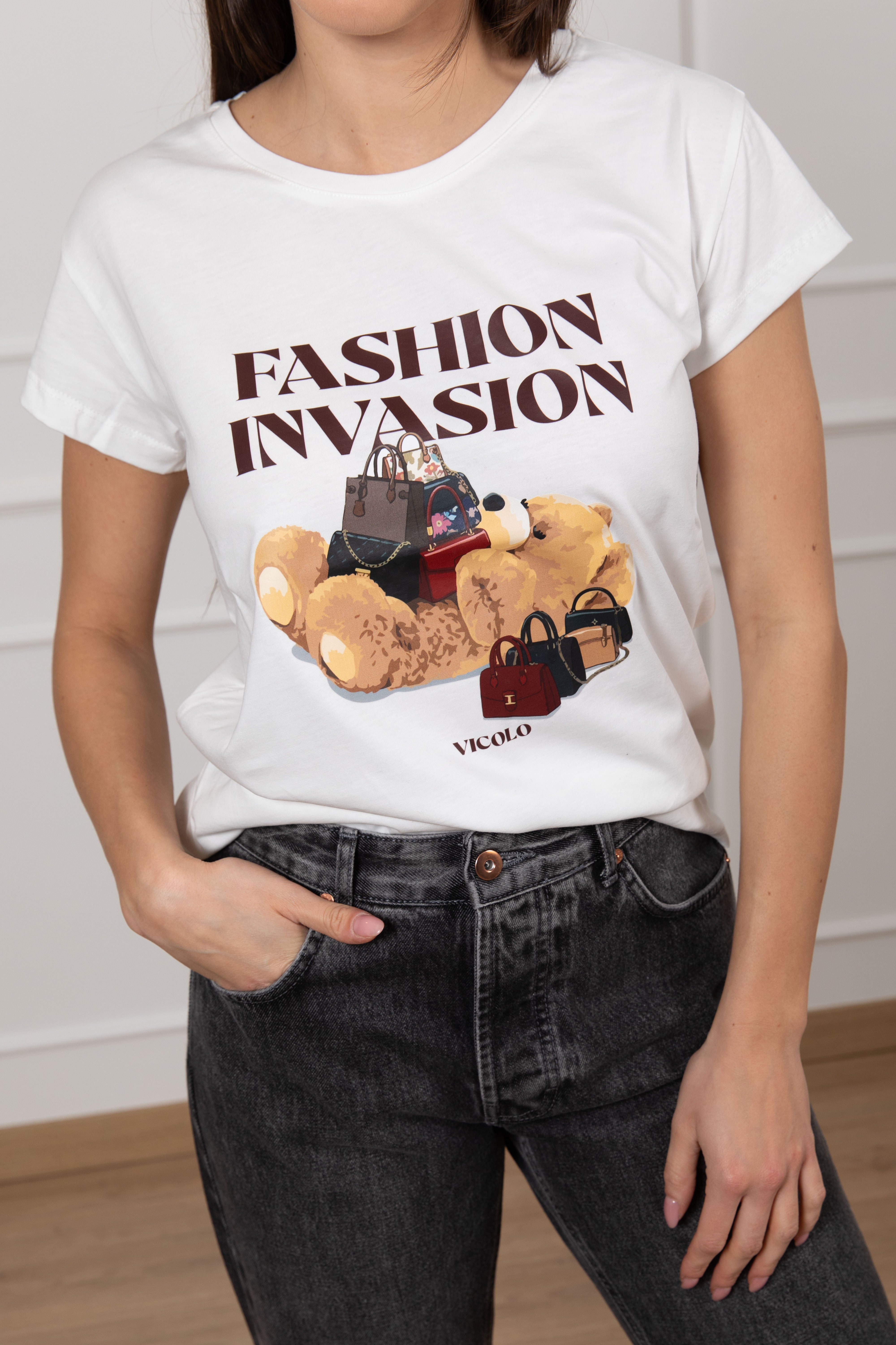T-shirt "Fashion invasion" ViCOLO