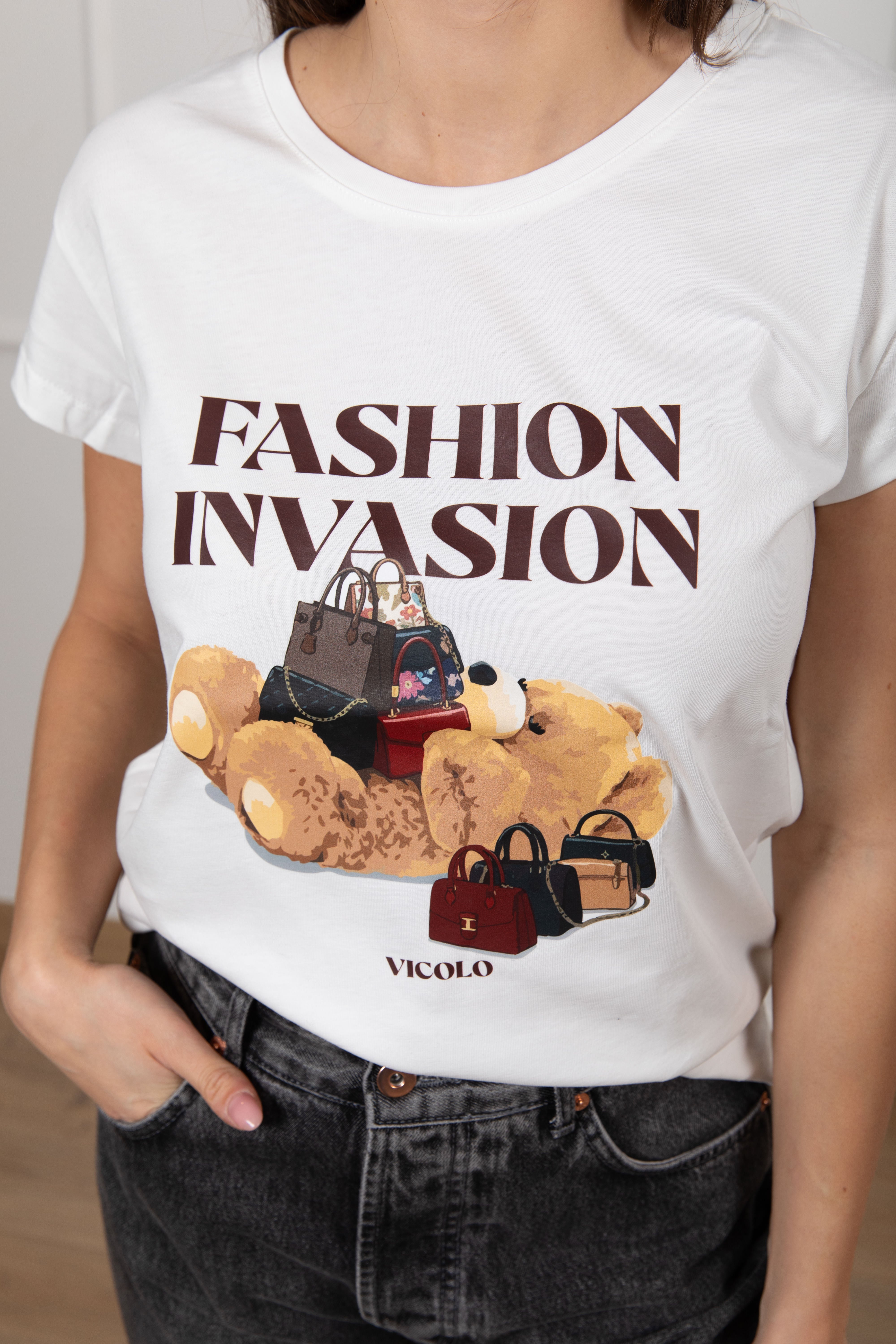 T-shirt "Fashion invasion" ViCOLO