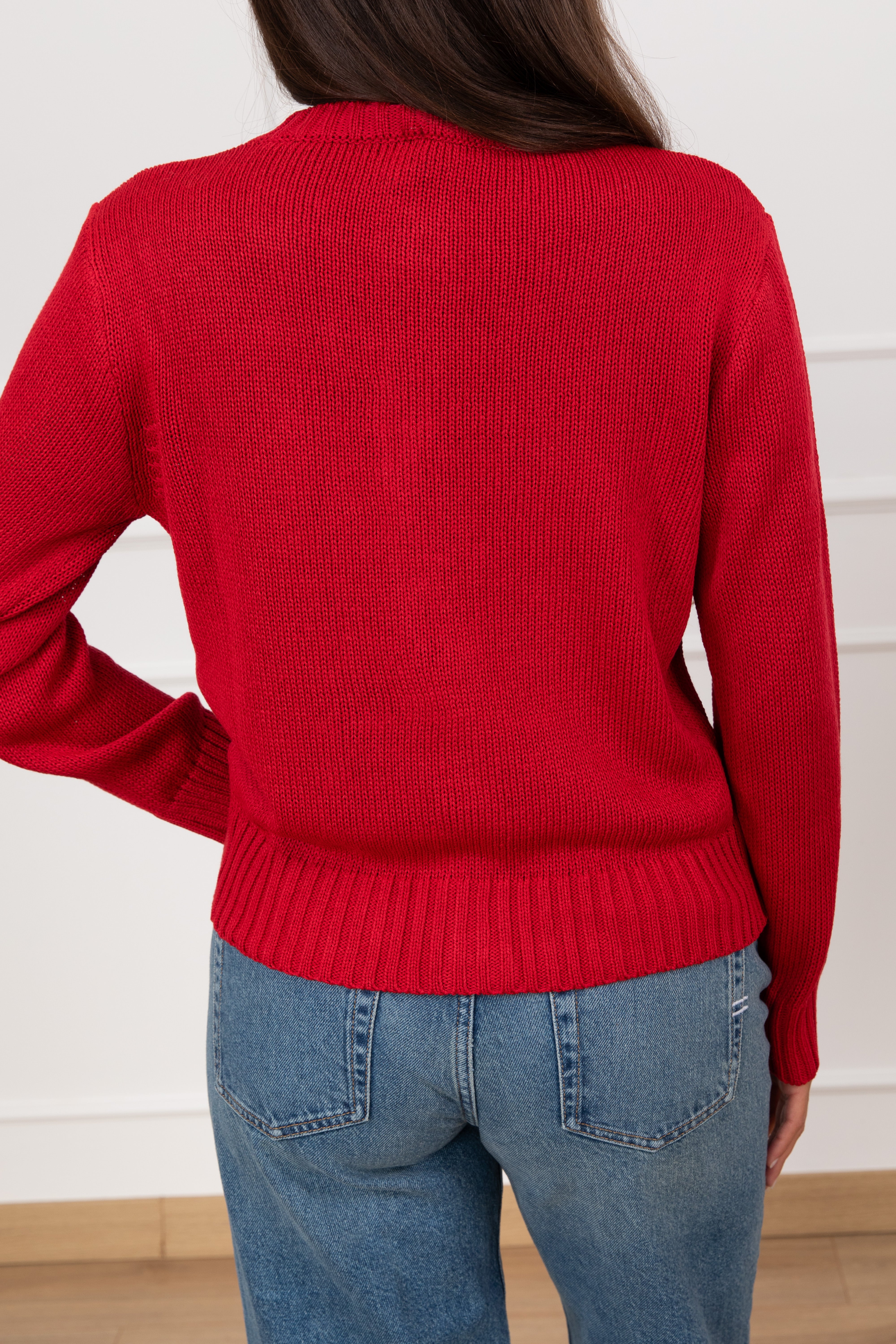 Cardigan girocollo in maglia Tensione IN