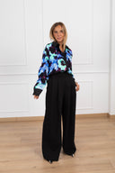 Camicia fantasia fiore acquerello Tensione IN