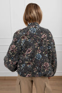 Bomber tipo lana cotta fantasia flowers ViCOLO