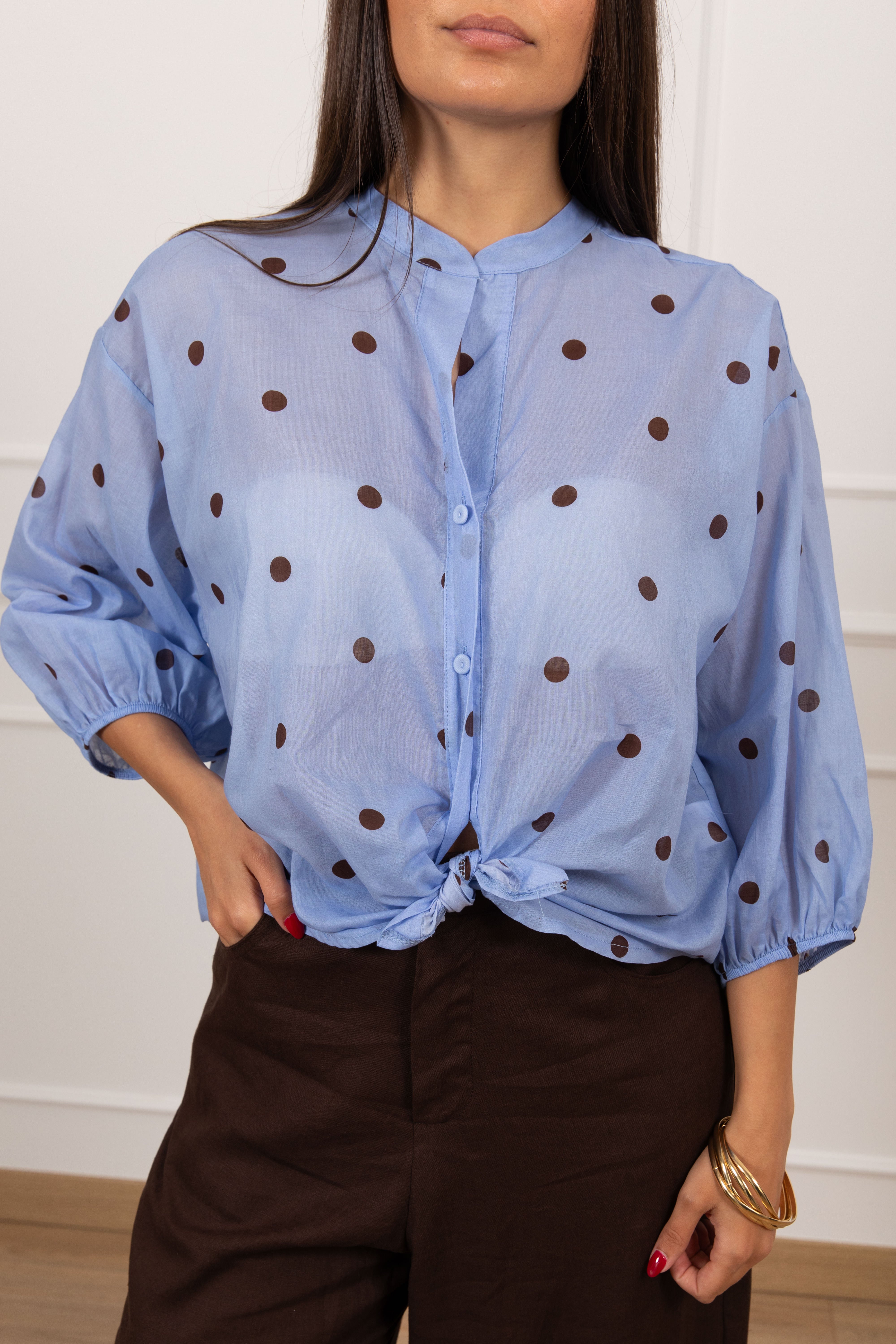 Blusa a pois Tensione IN