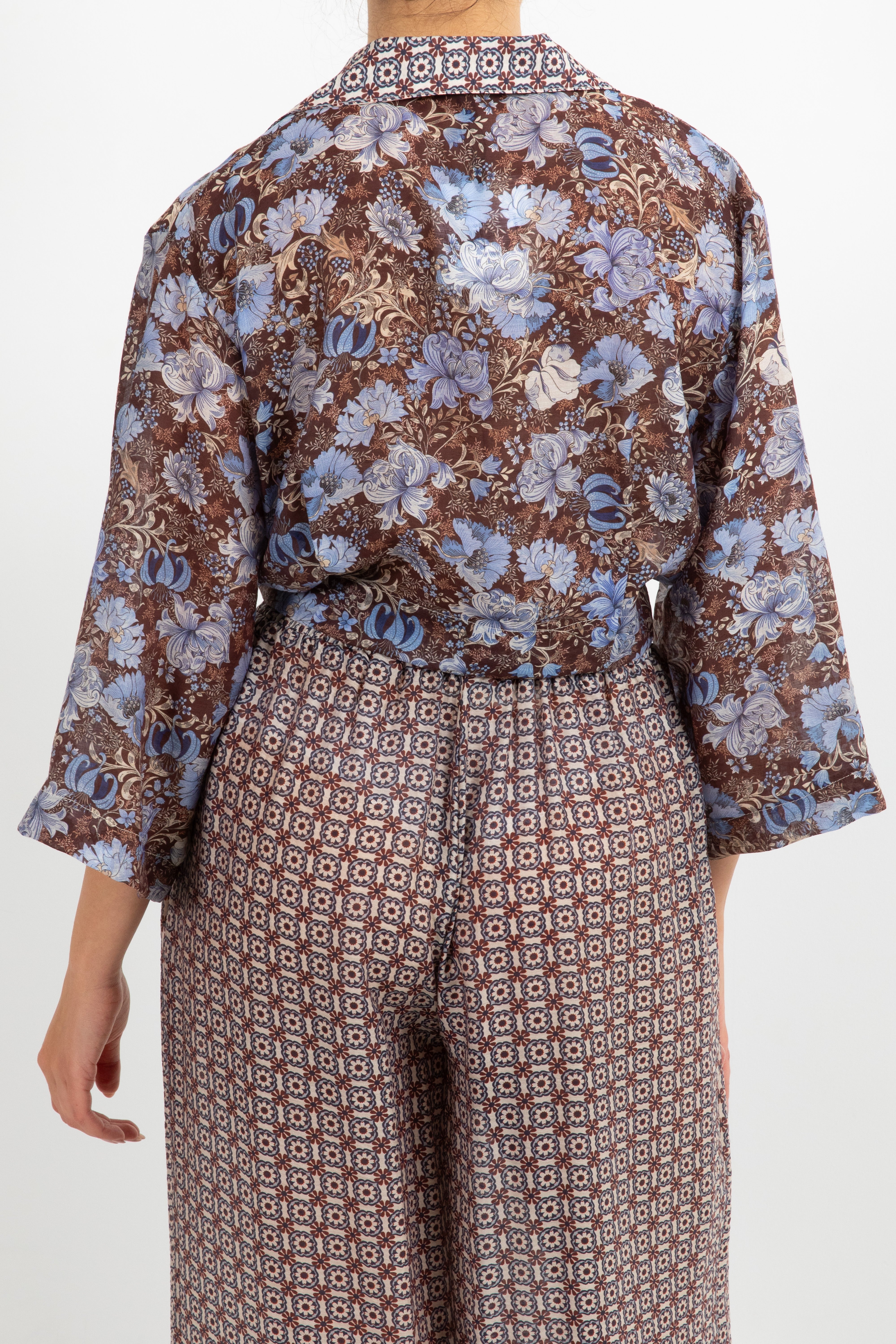 Camicia fantasia maiolica ViCOLO