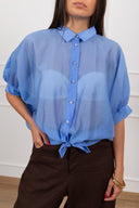 Camicia manica corta in lyocell ViCOLO