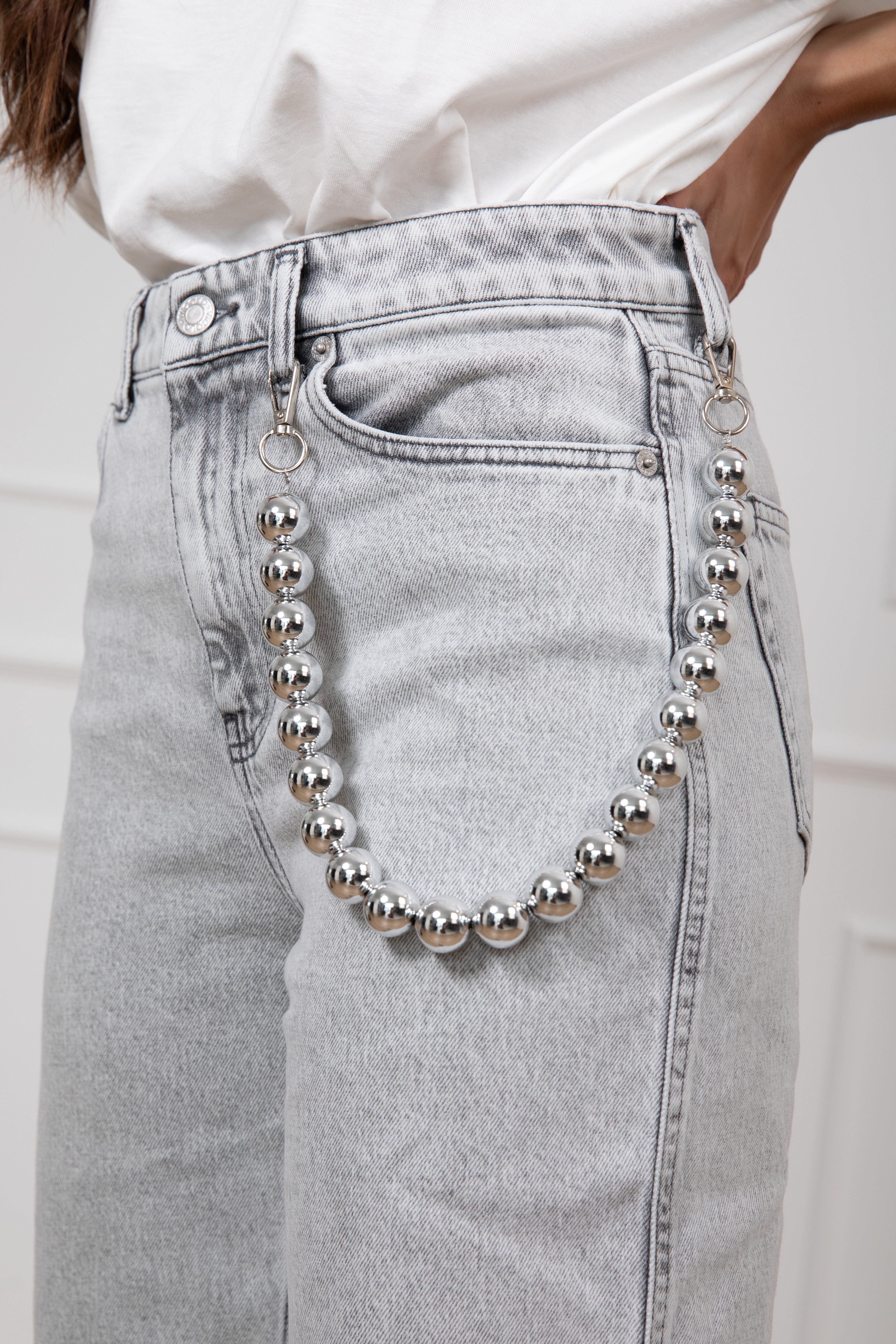 Jeans Kate con charms sfere ViCOLO