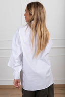 Camicia con foro polsino variante bianco ViCOLO