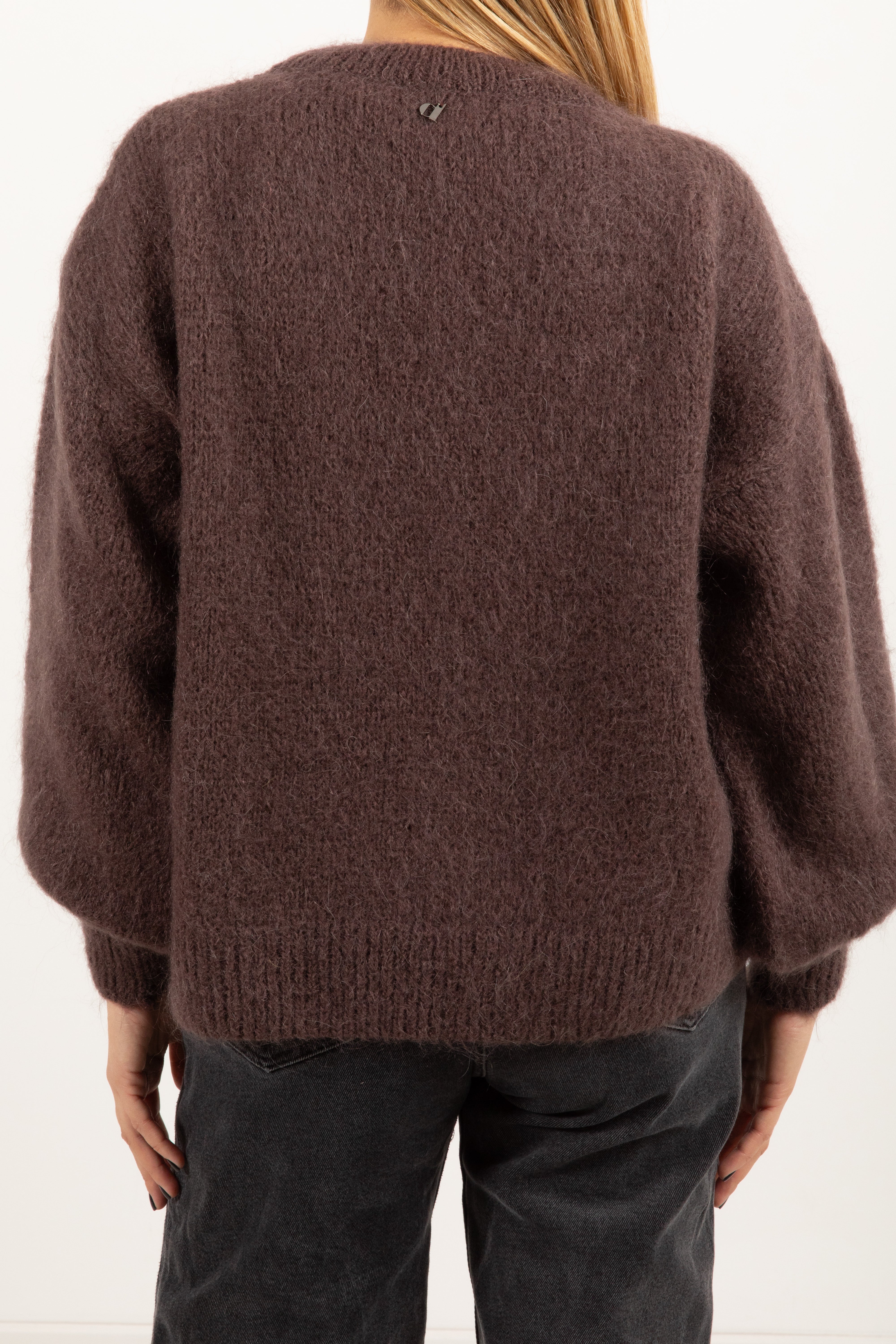 Pull girocollo mohair Dixie