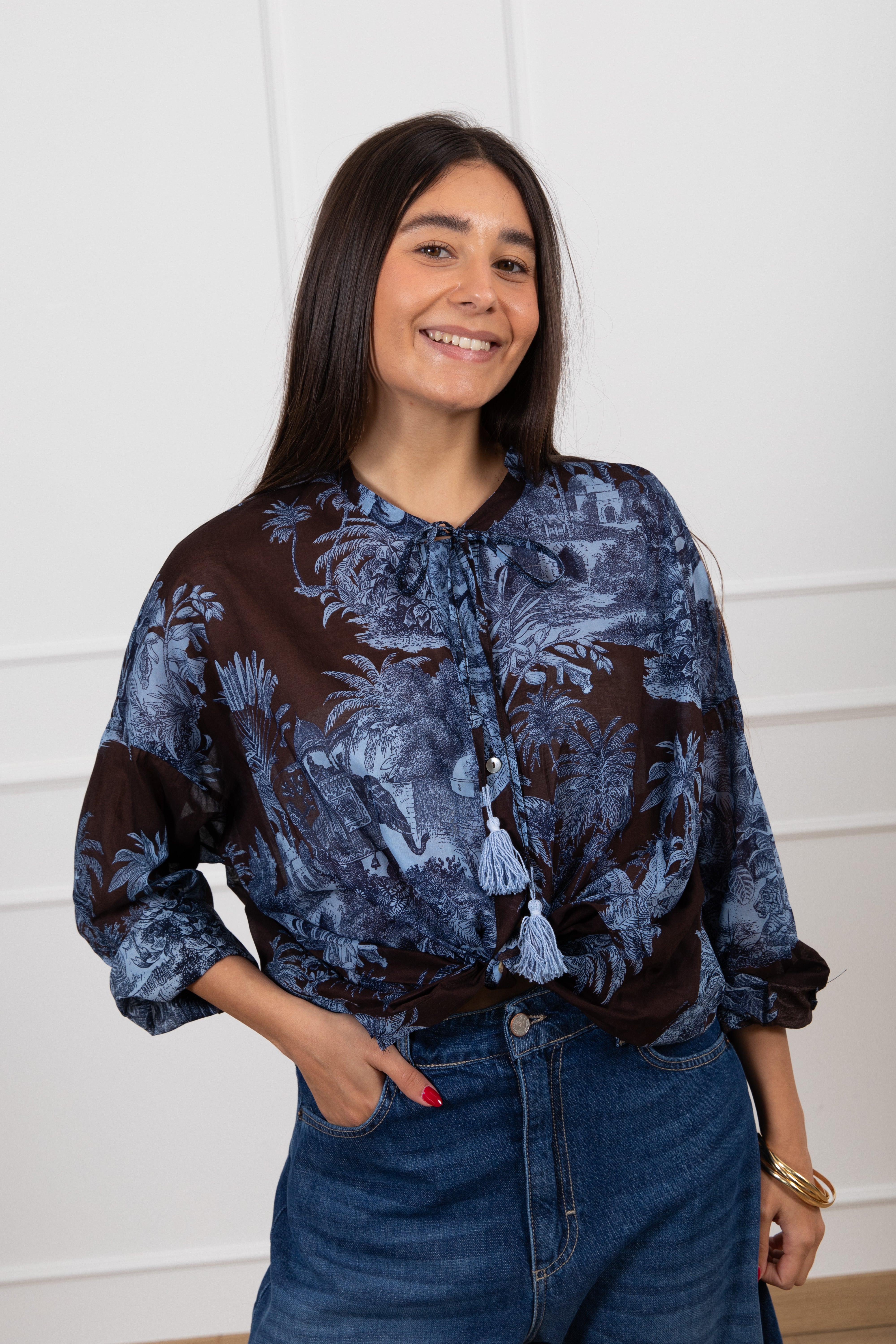 Camicia tela de jouy Motel
