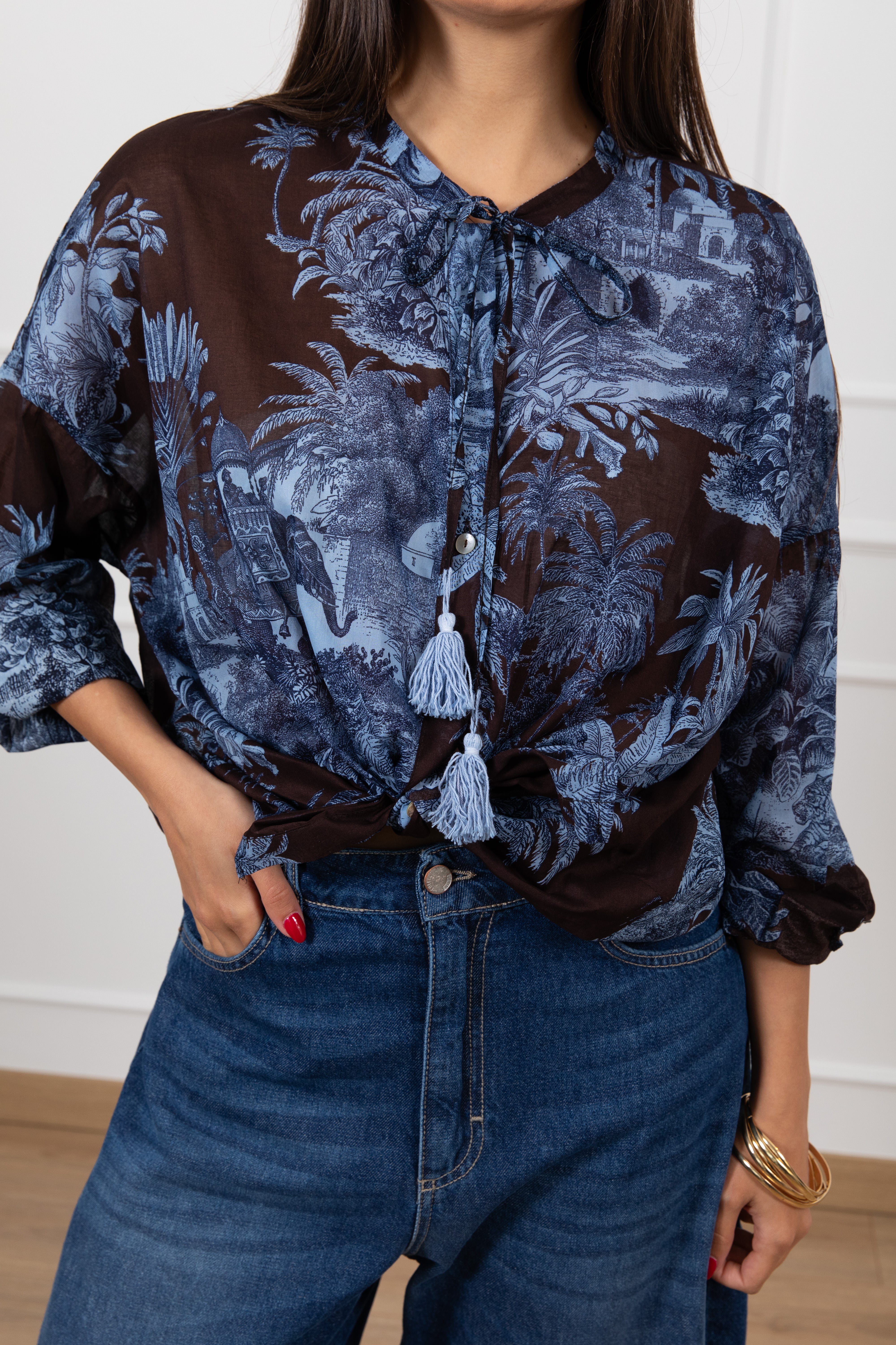 Camicia tela de jouy Motel