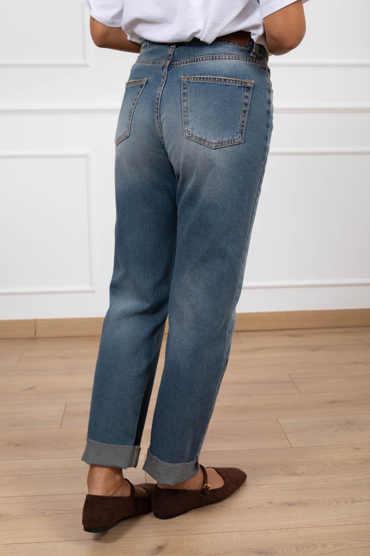 Jeans Moma boot-cut Tensione IN