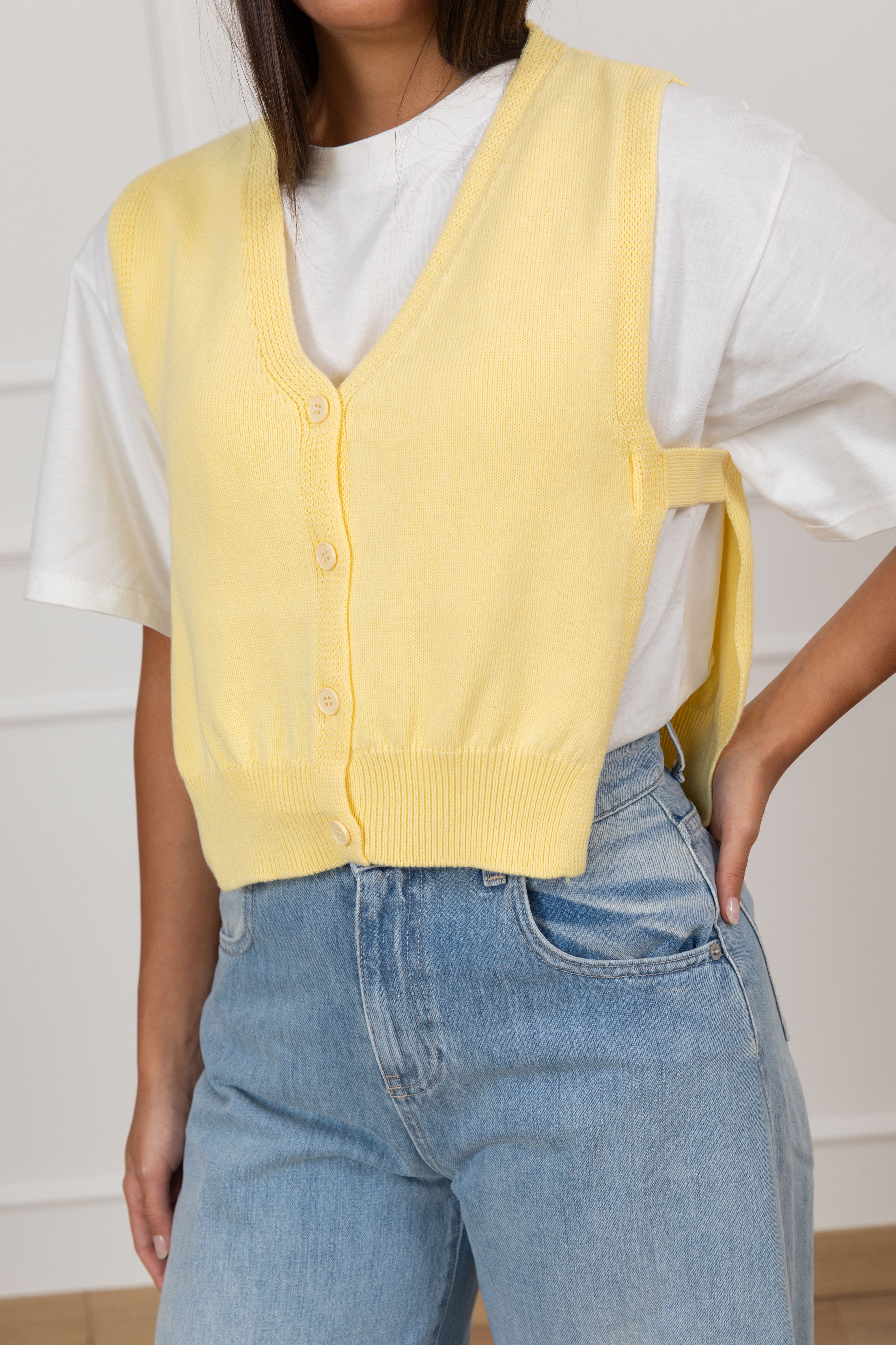 Gilet con fascette laterali ViCOLO