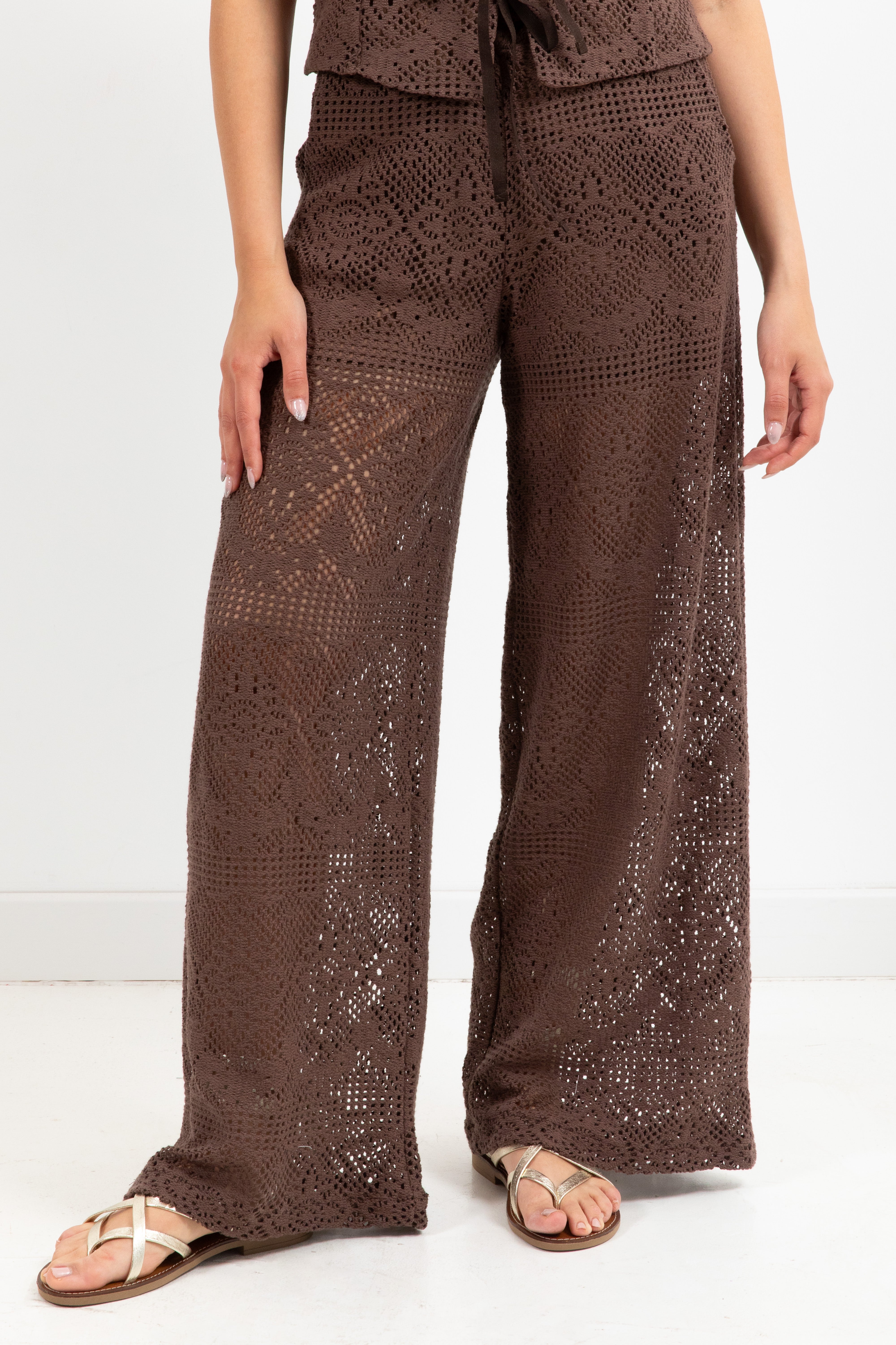 Pantalone crochet con elastico Susy Mix