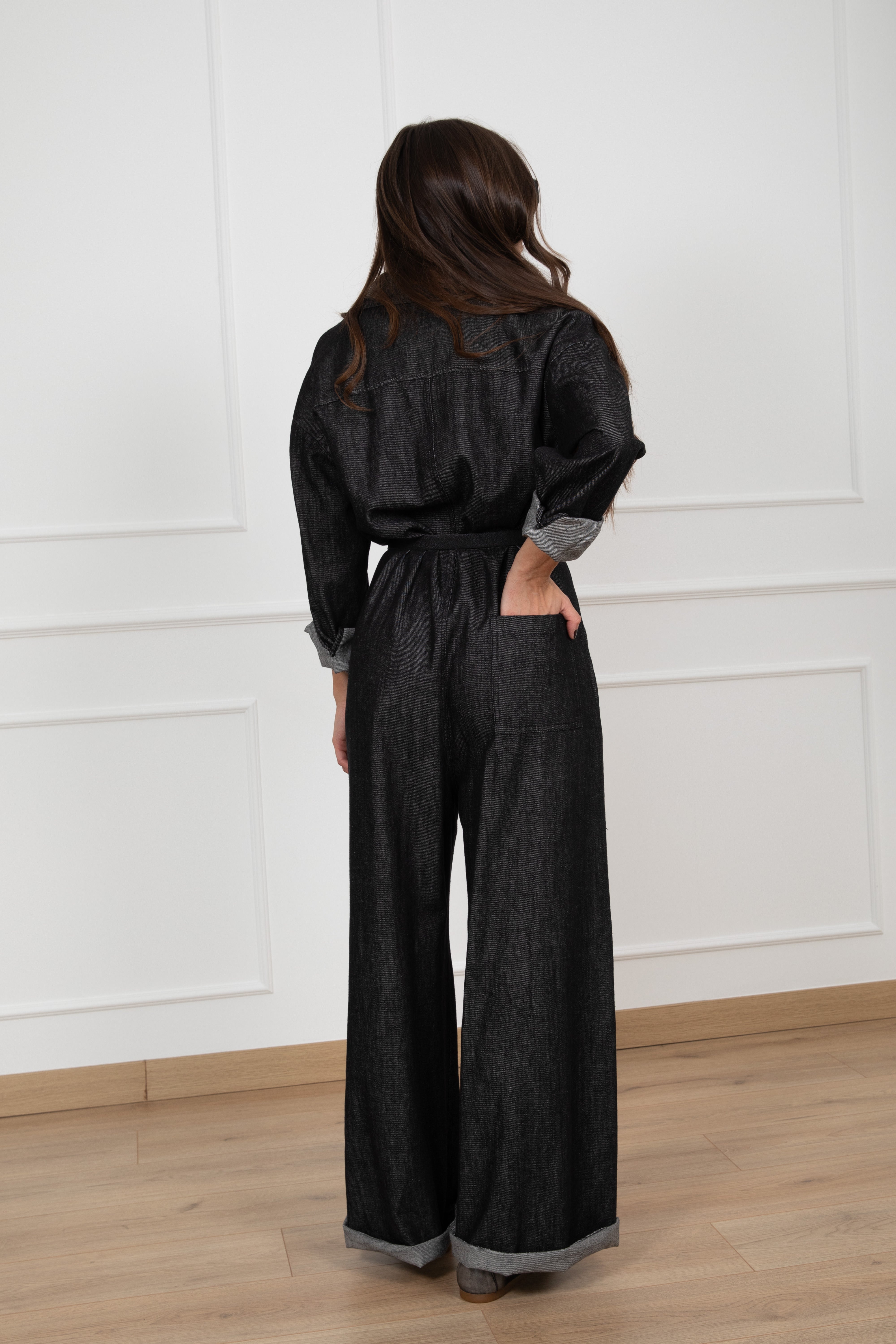Jumpsuit in jeans a palazzo Susy Mix
