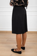 Bermuda sartoriale doppia pinces variante nero Tensione IN