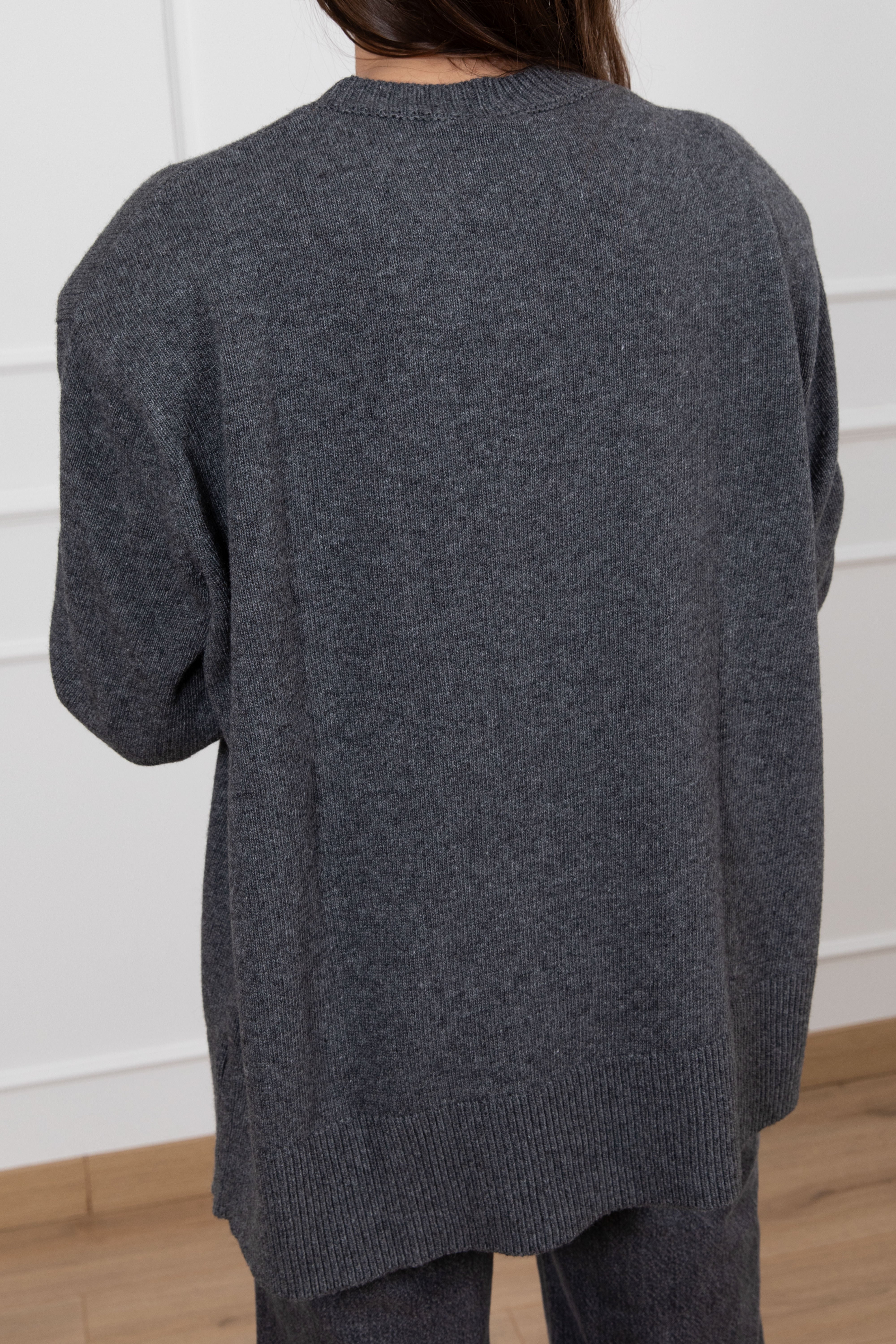 Pull over-size con spallina imbottita Tensione IN