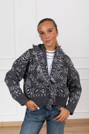 Cardigan fantasia bandana con bottoni Tensione IN