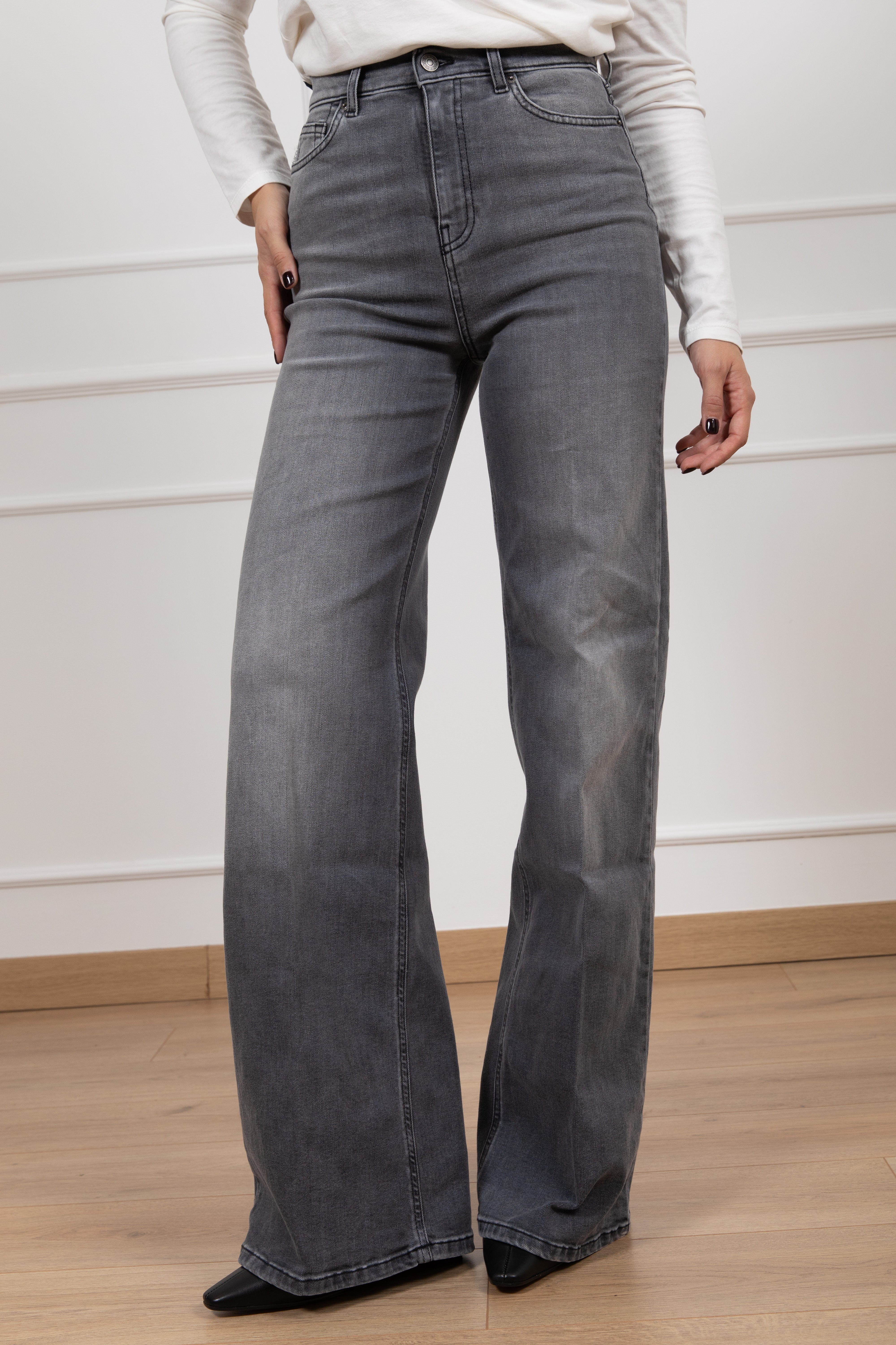 Jeans Lexie elasticizzato wide-fit ViCOLO