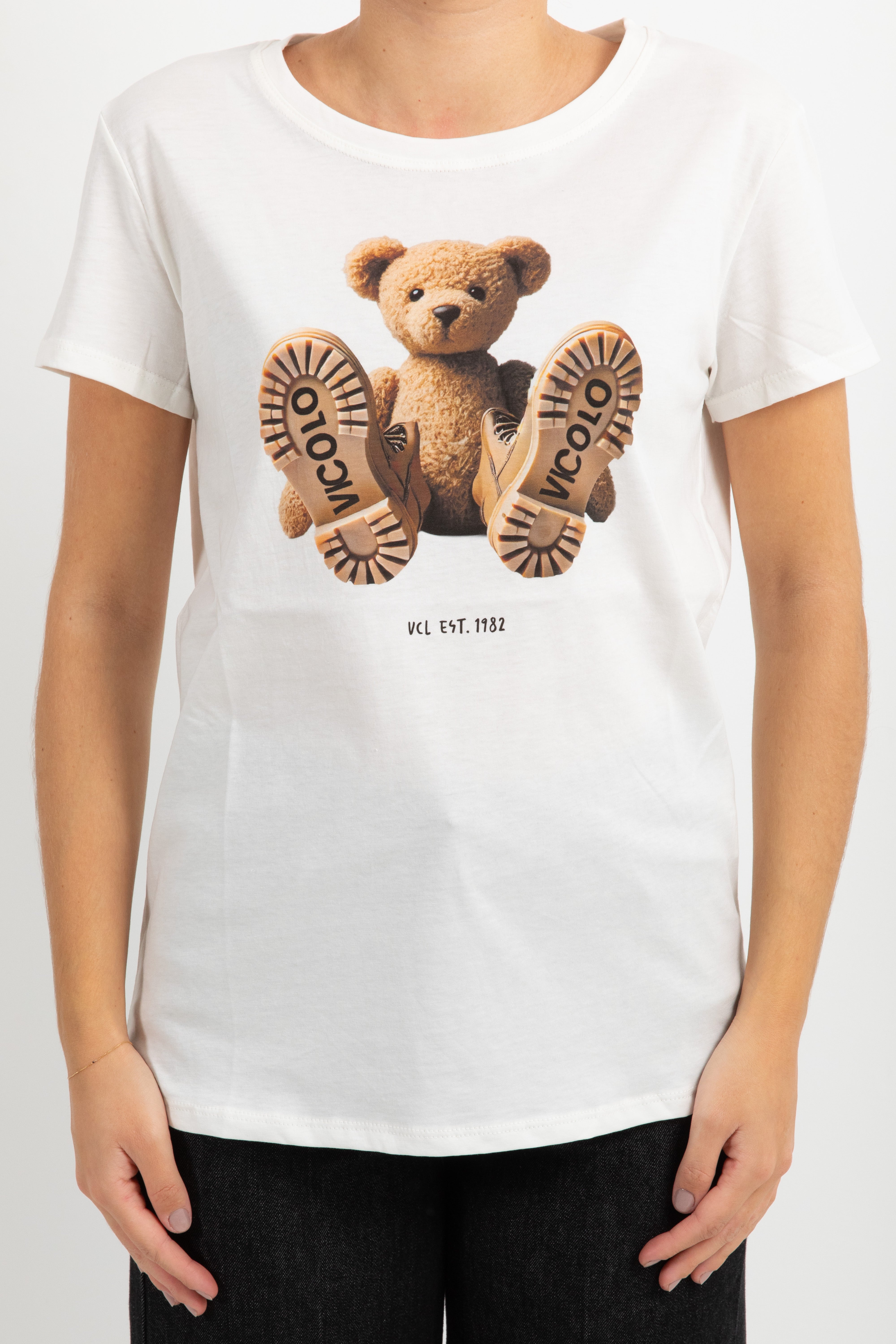 T-shirt teddy anfibi ViCOLO