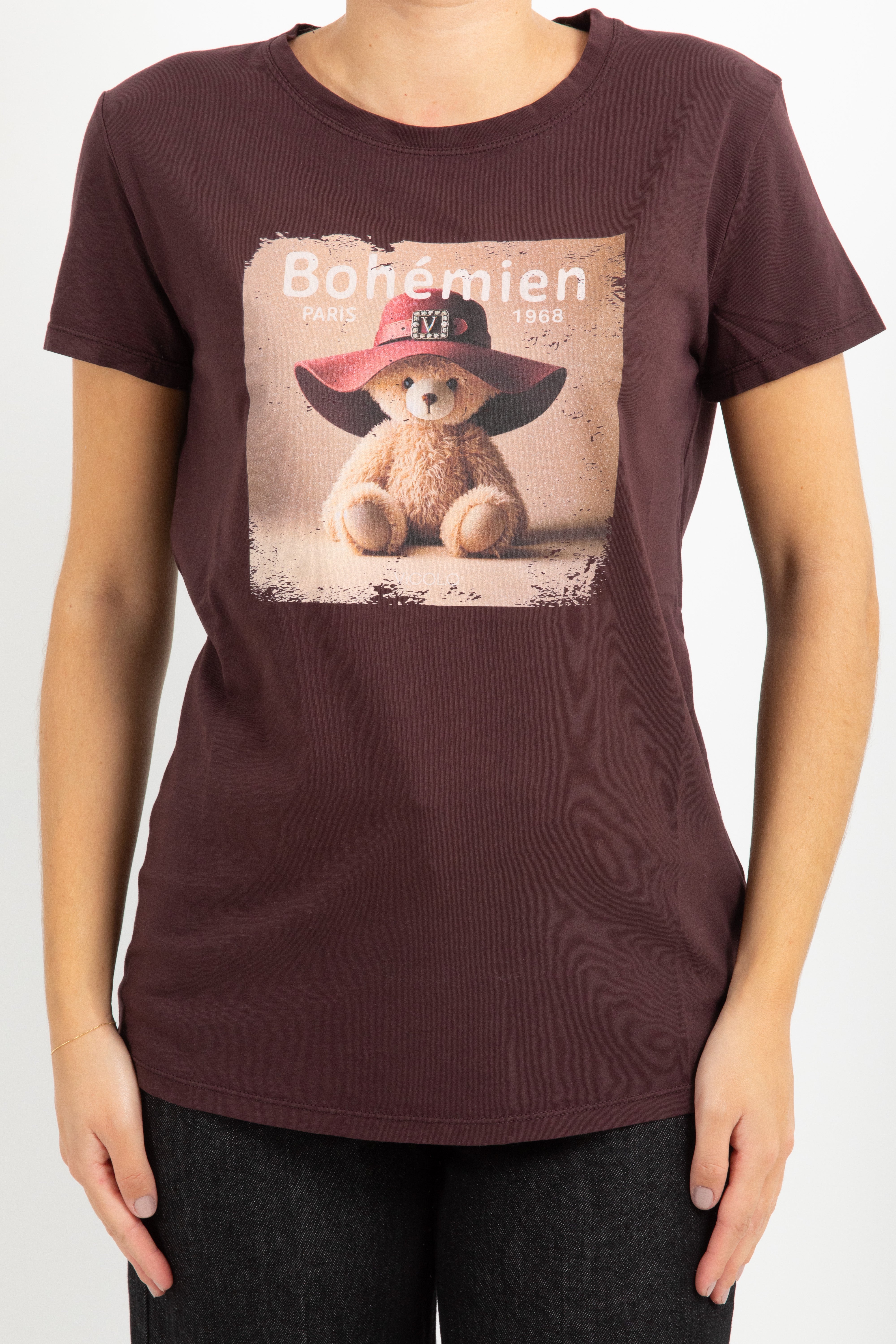 T-shirt teddy "bohemien" ViCOLO