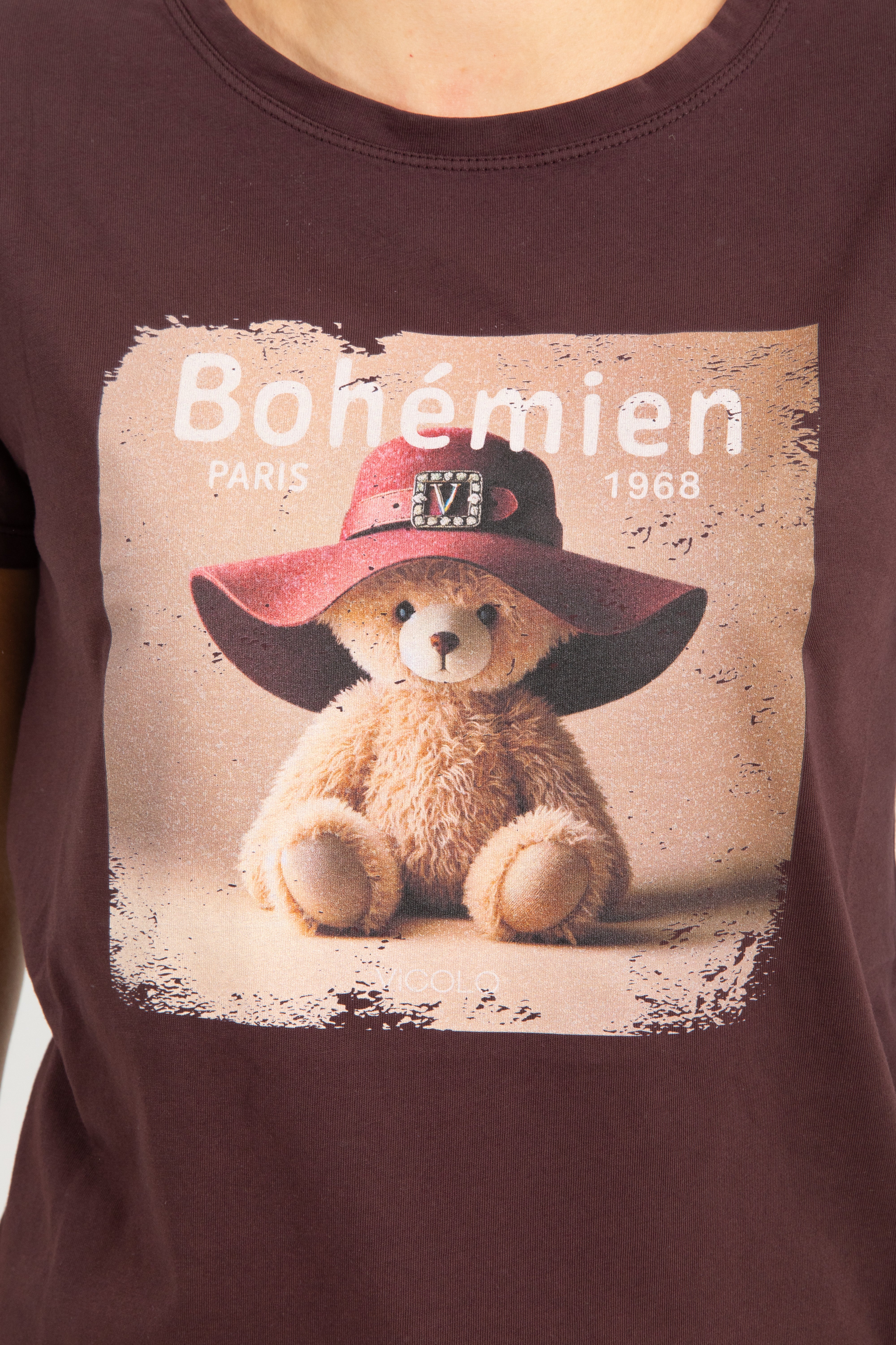 T-shirt teddy "bohemien" ViCOLO