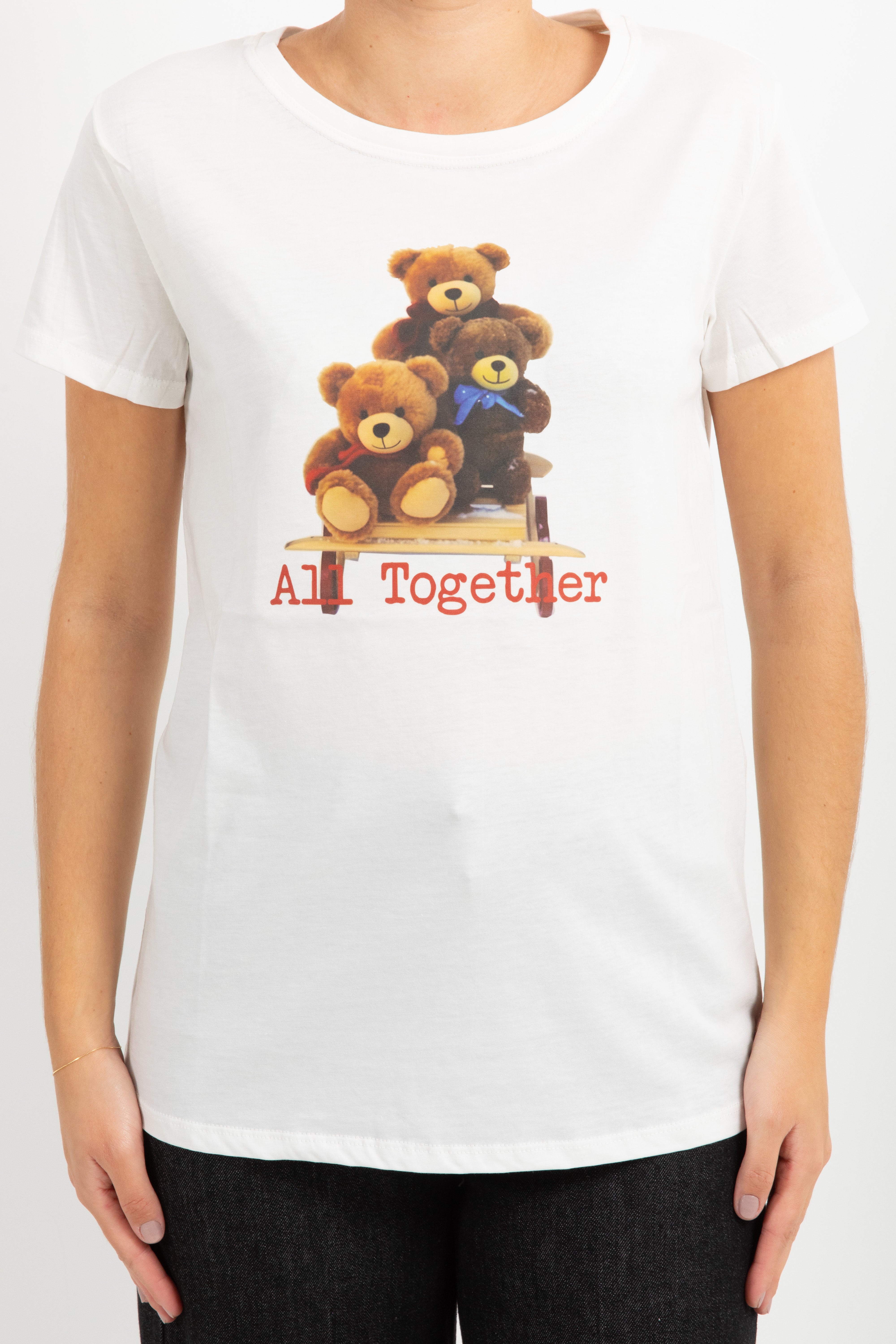 T-shirt teddy "all together" ViCOLO