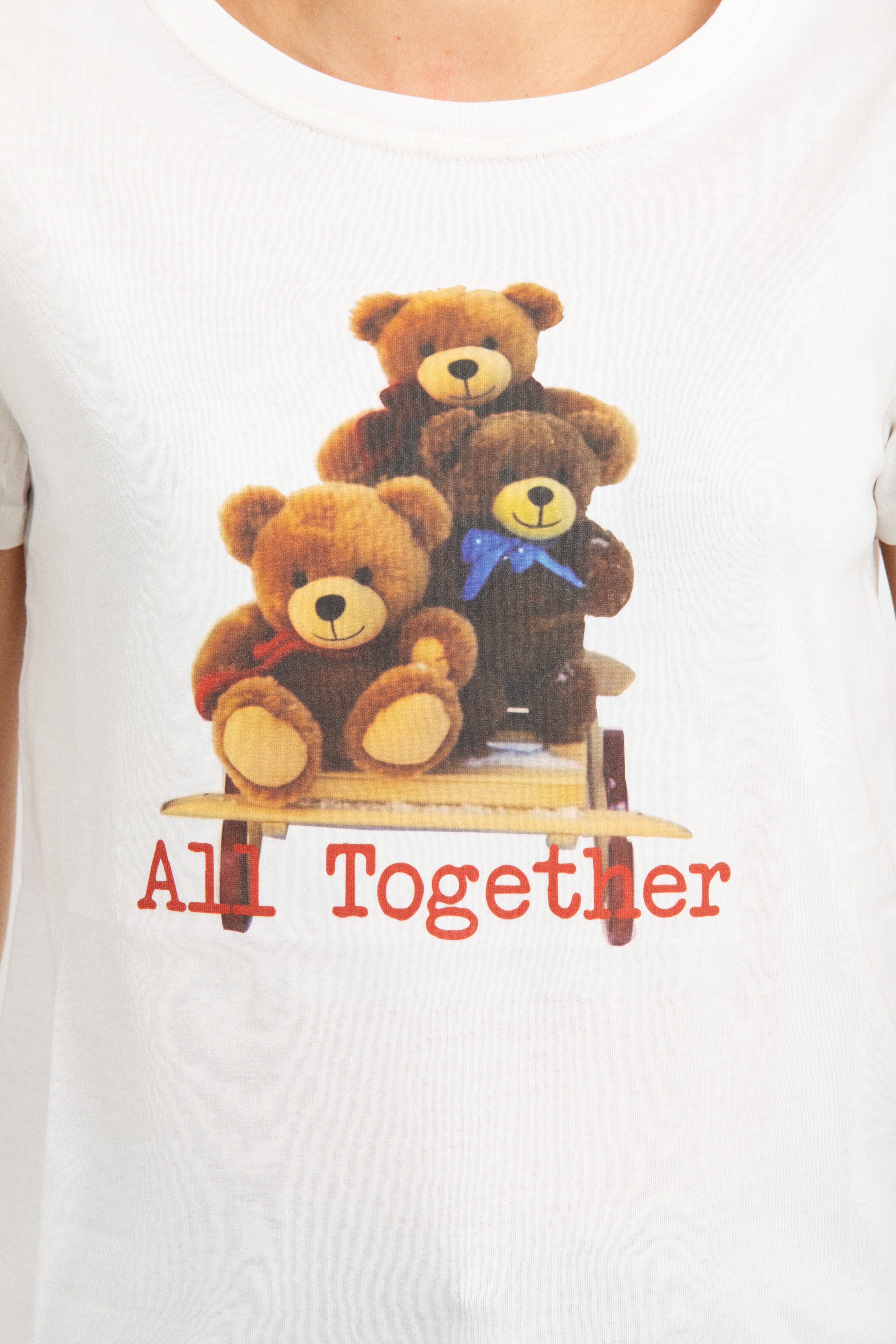 T-shirt teddy "all together" ViCOLO