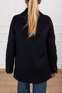 Giacca-cappotto mono-bottone variante blu Susy Mix