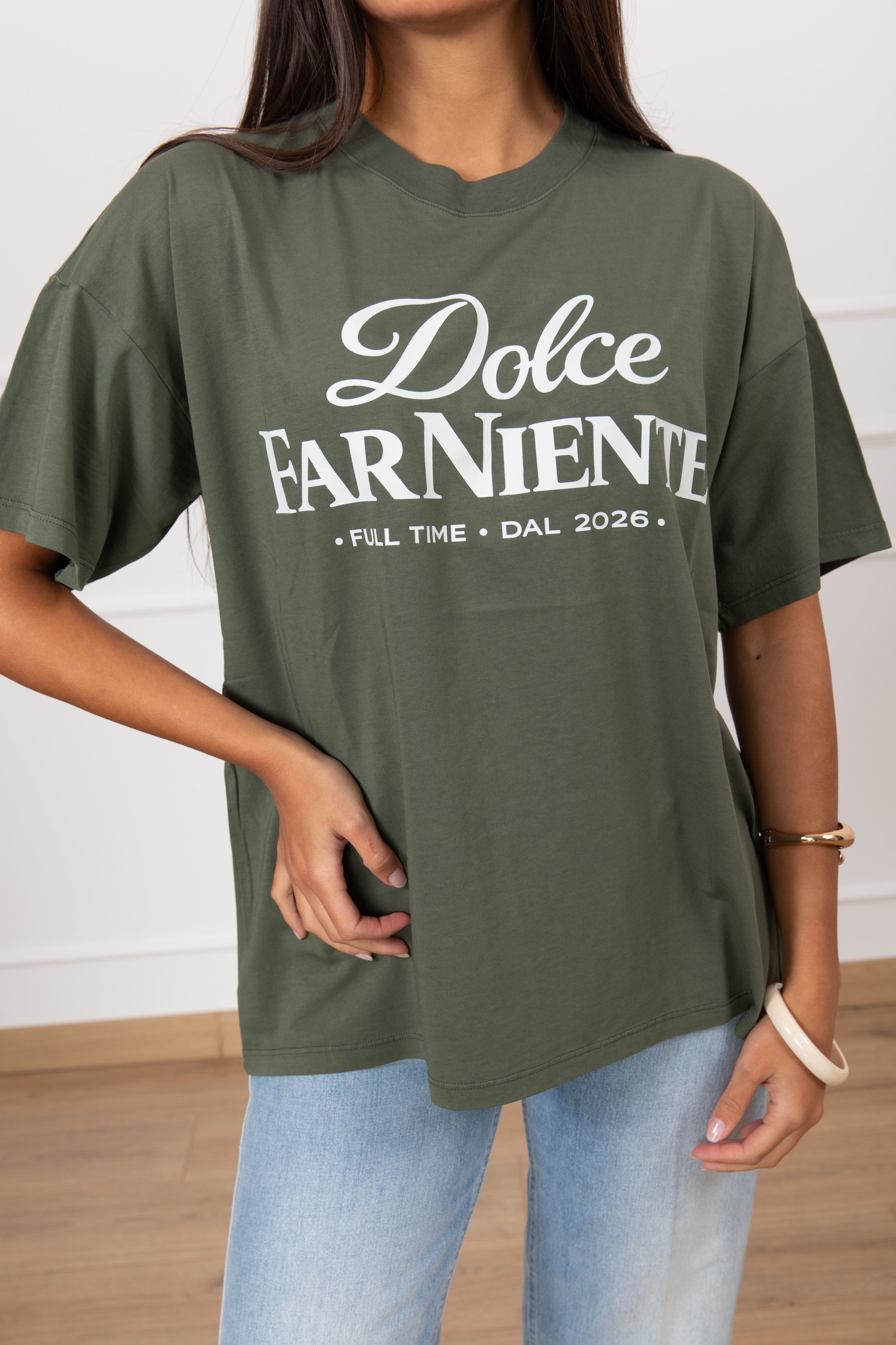 T-shirt over-size "Dolce far niente" Vicolo