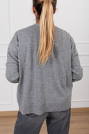 Cardigan in lana e cashmere con doppia abbottonatura Susy Mix