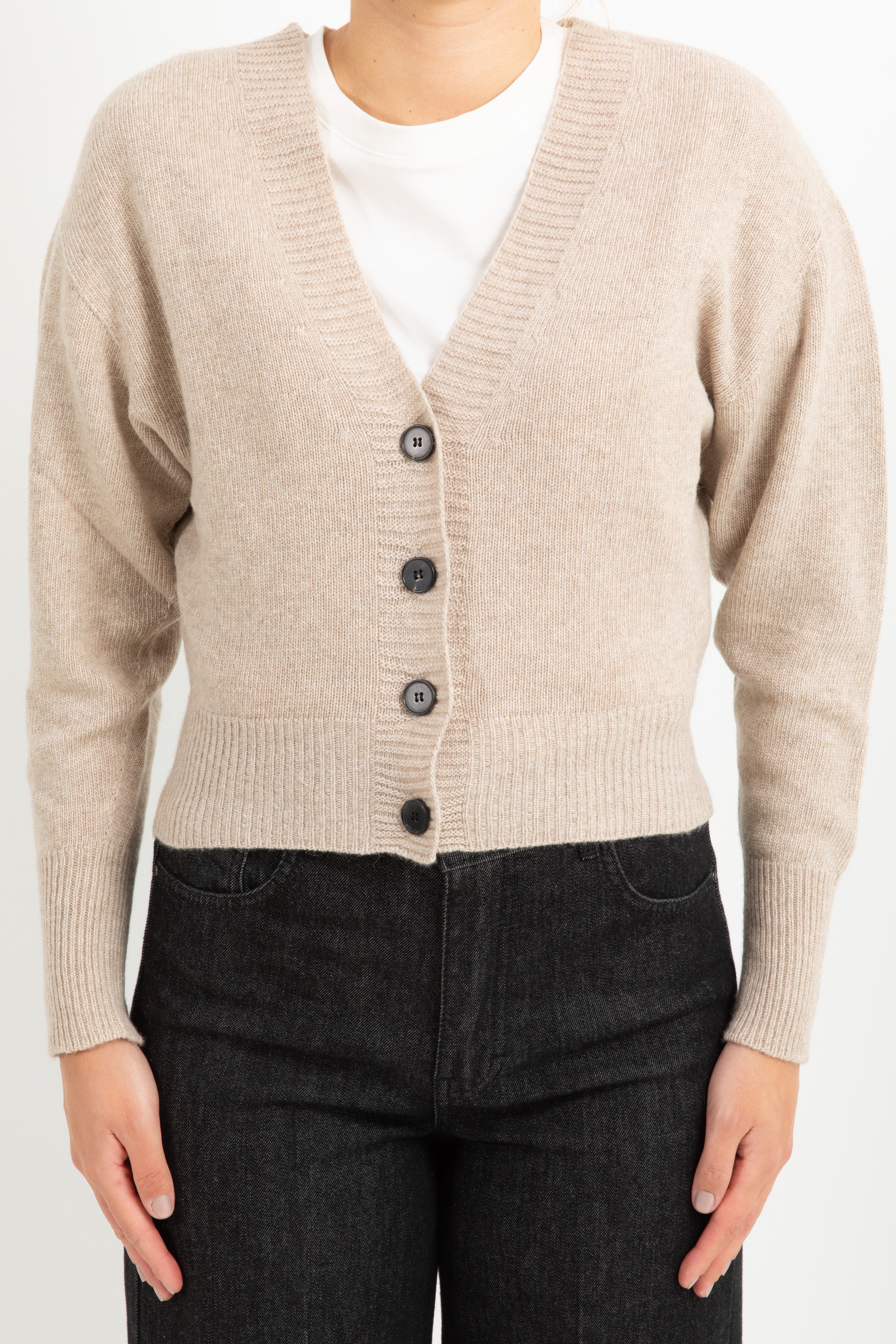 Cardigan scollo a "v" ViCOLO