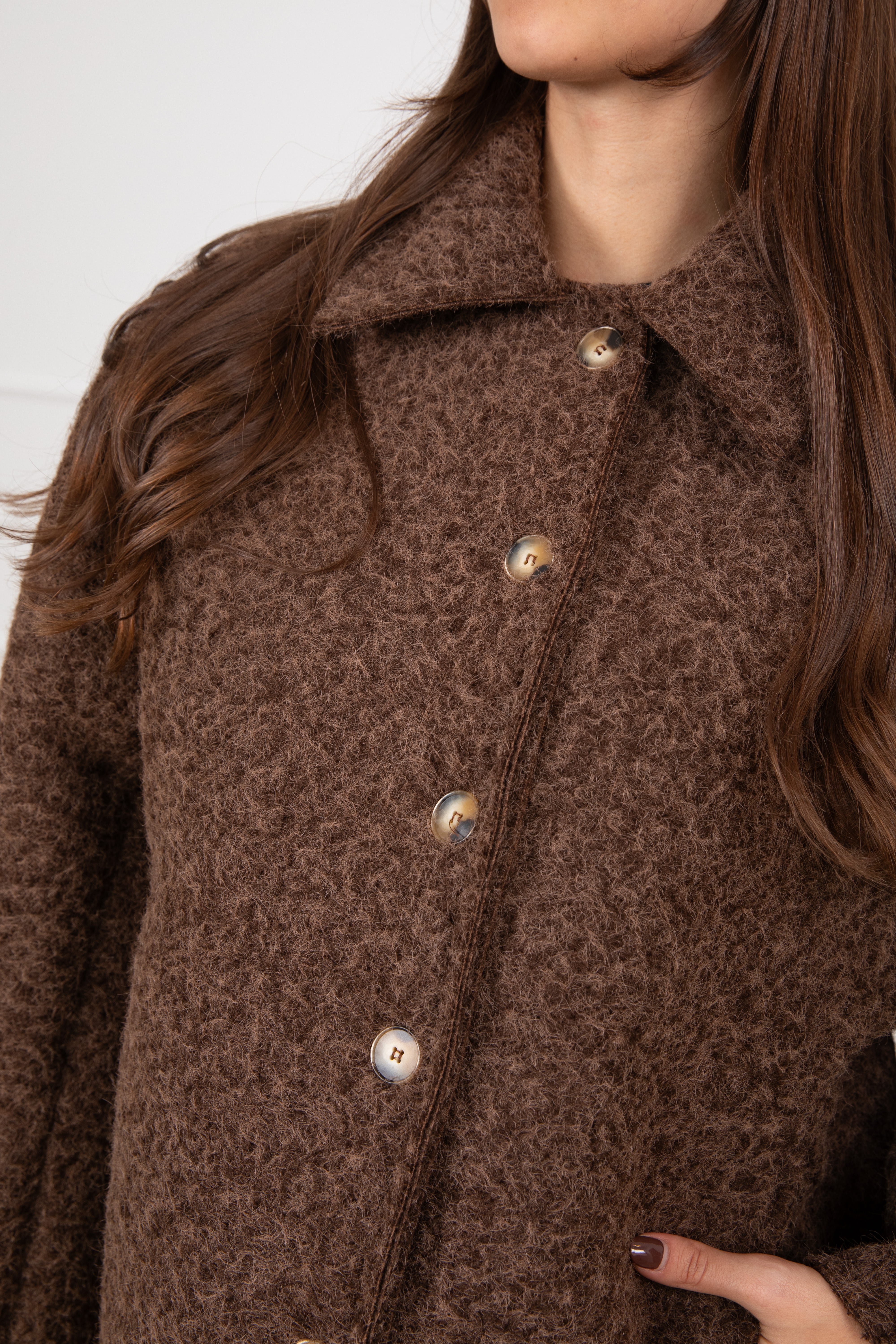 Cappotto in lana cotta ViCOLO