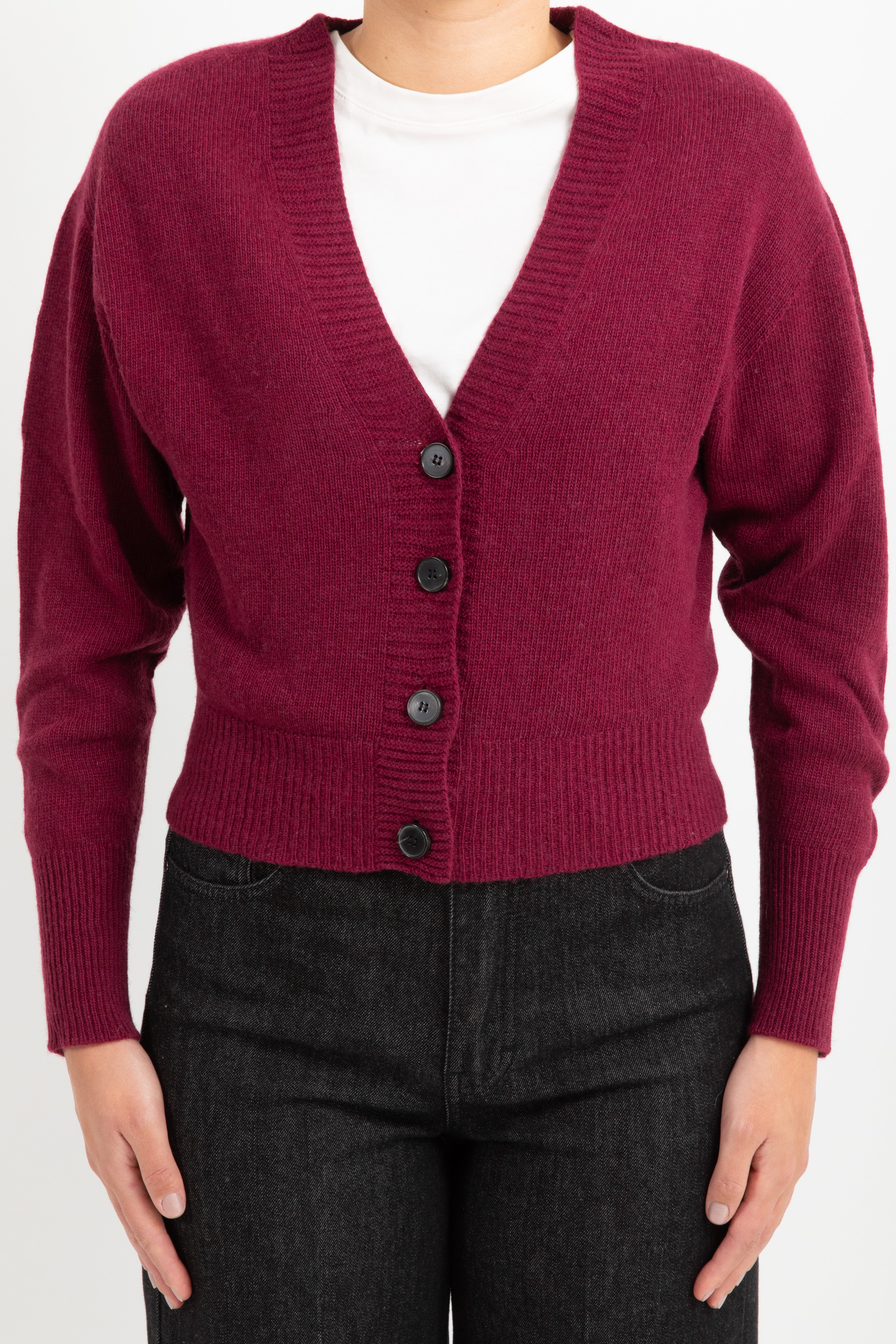 Cardigan scollo a "v" ViCOLO