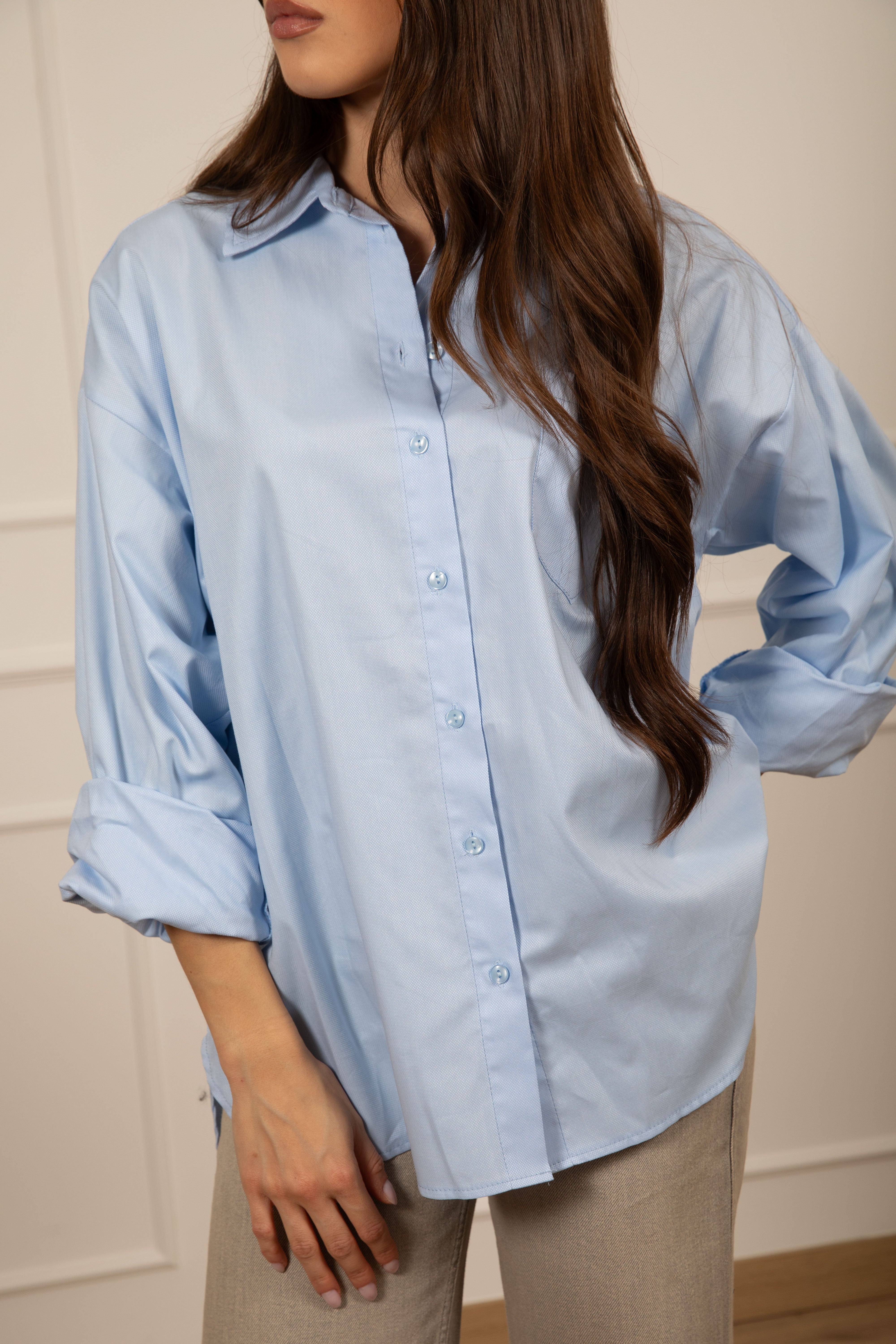 Camicia oxford over-size Tensione IN