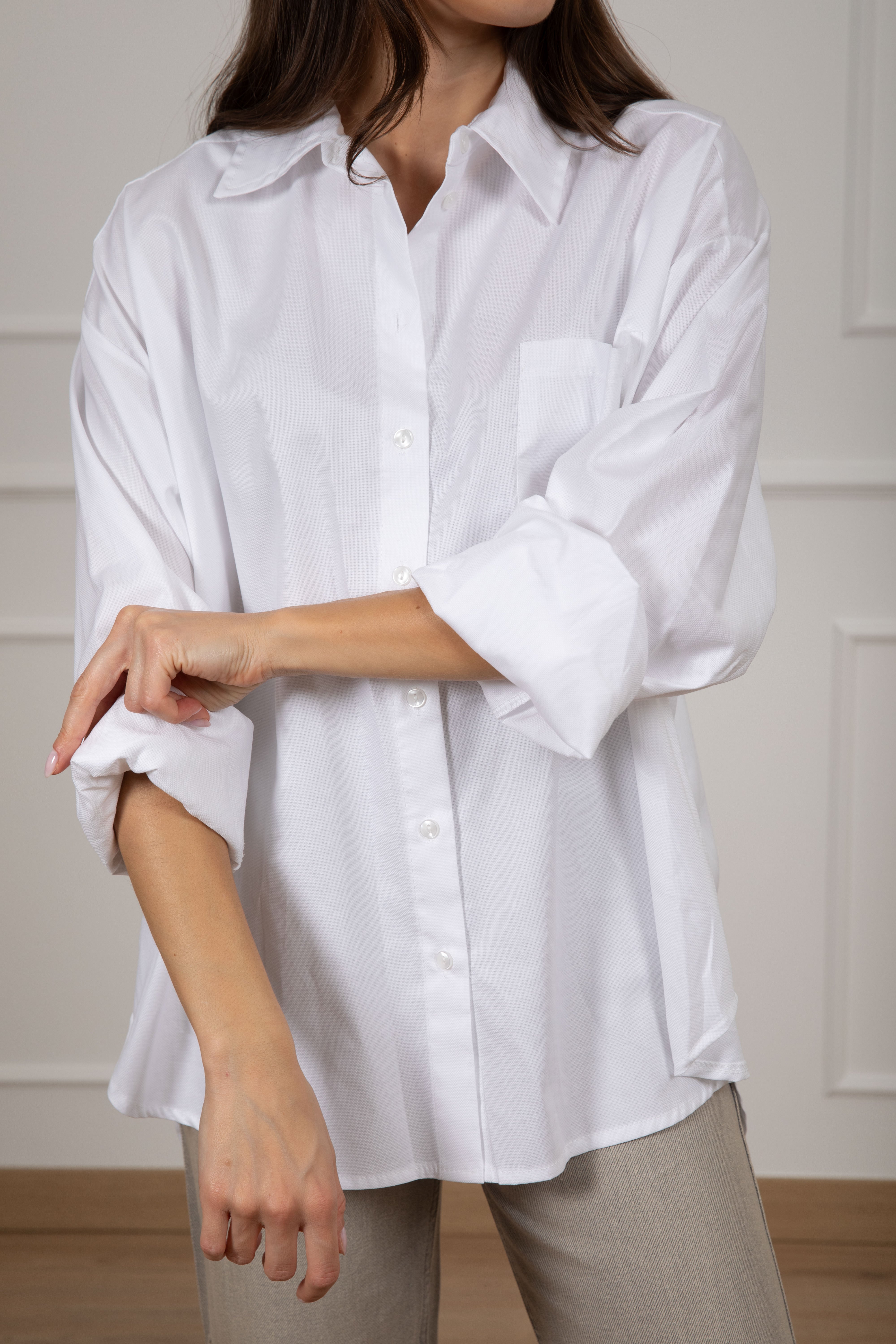 Camicia oxford over-size Tensione IN