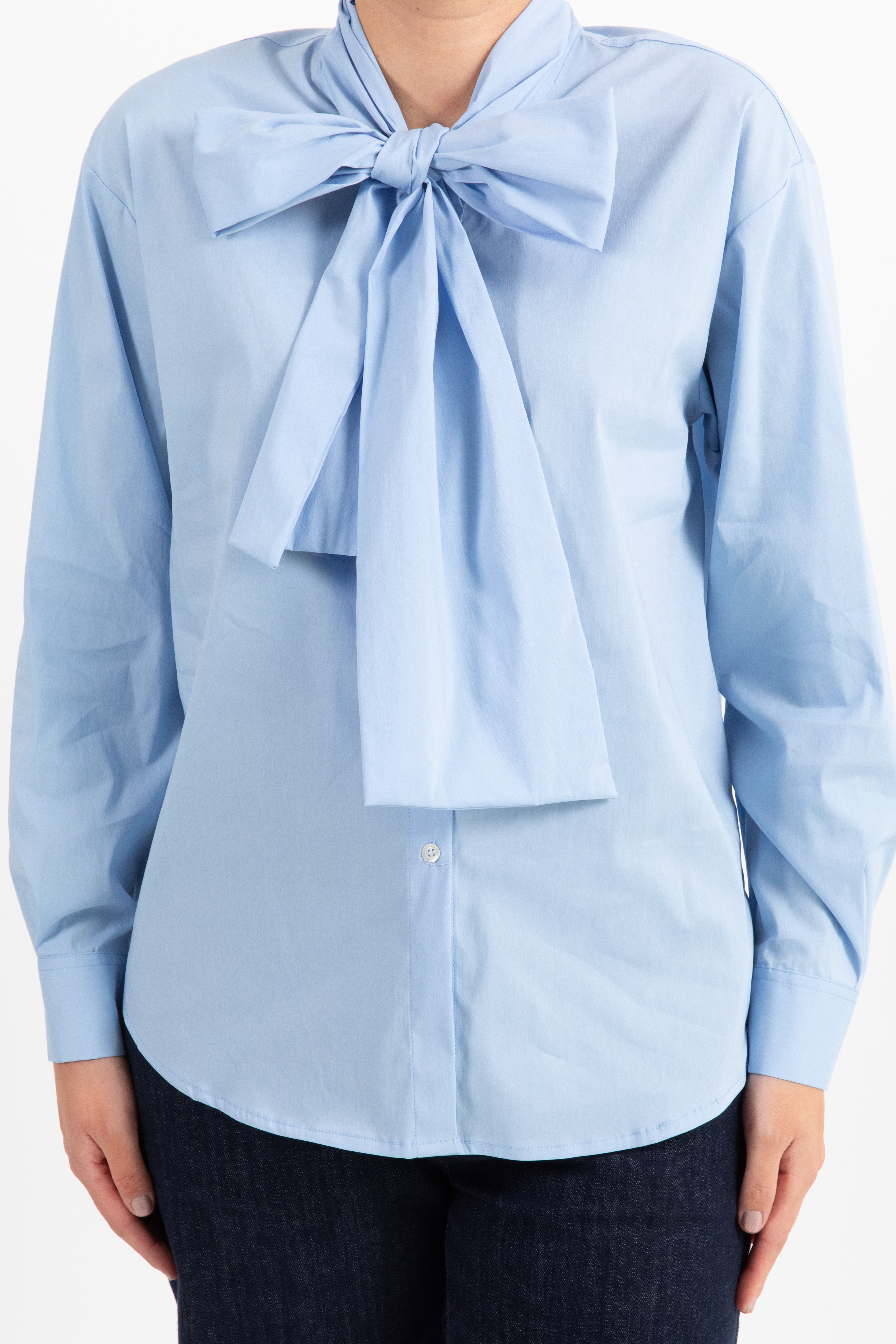 Camicia con maxi-fiocco Tensione IN