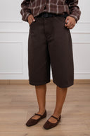 Bermudone jeans color variante moro Susy Mix