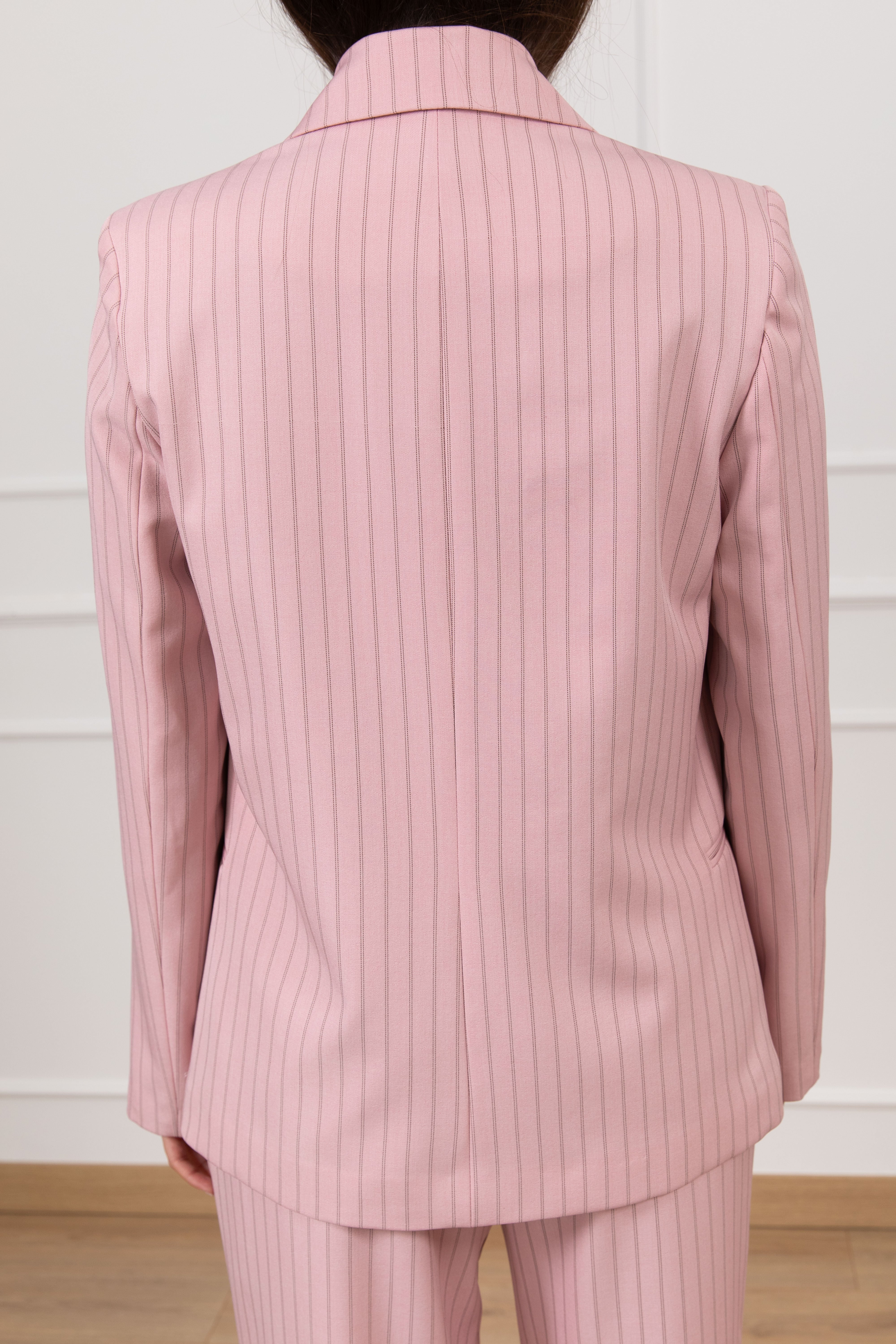 Giacca gessata 4 bottoni ViCOLO