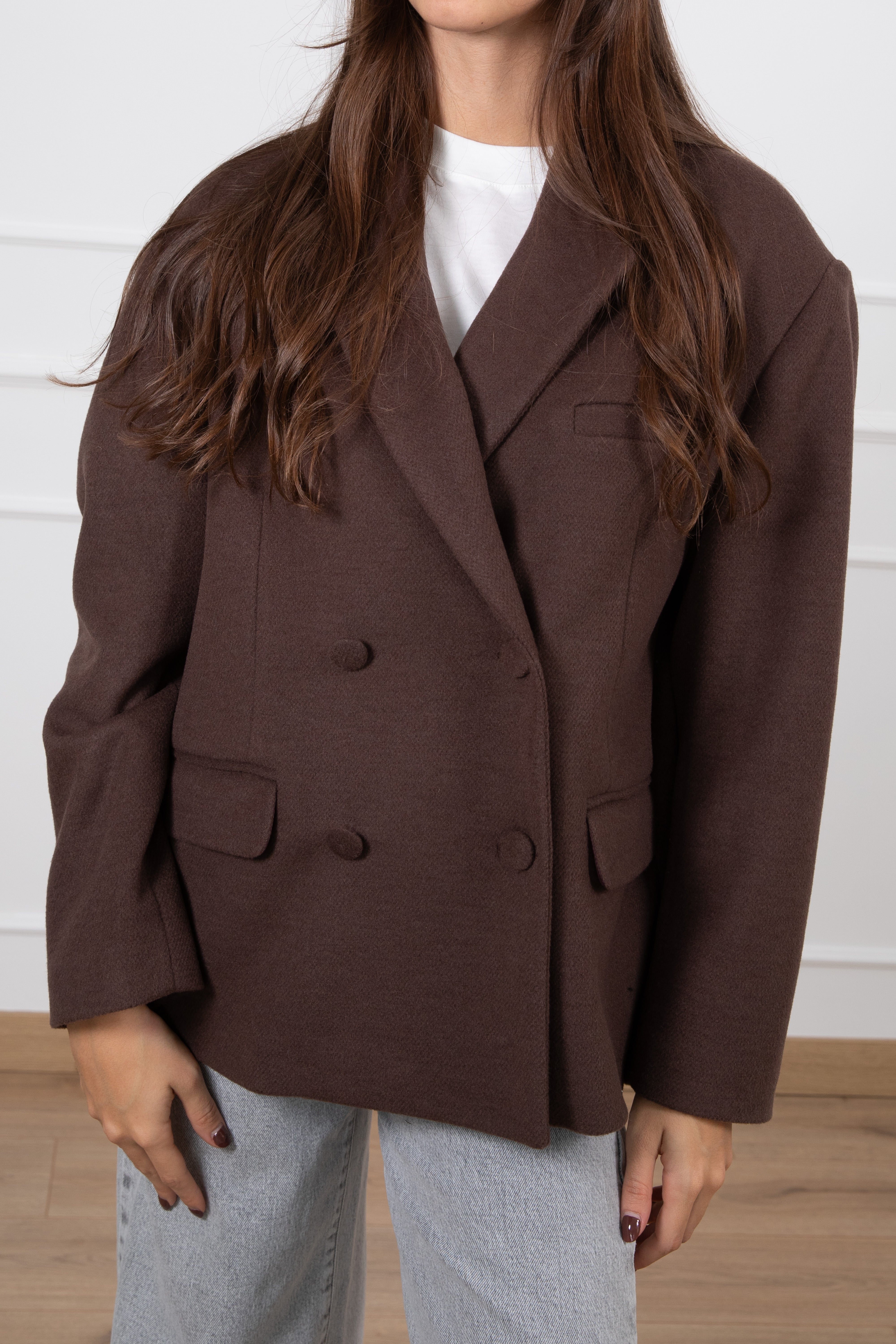 Giacca-cappotto 4 bottoni Susy Mix