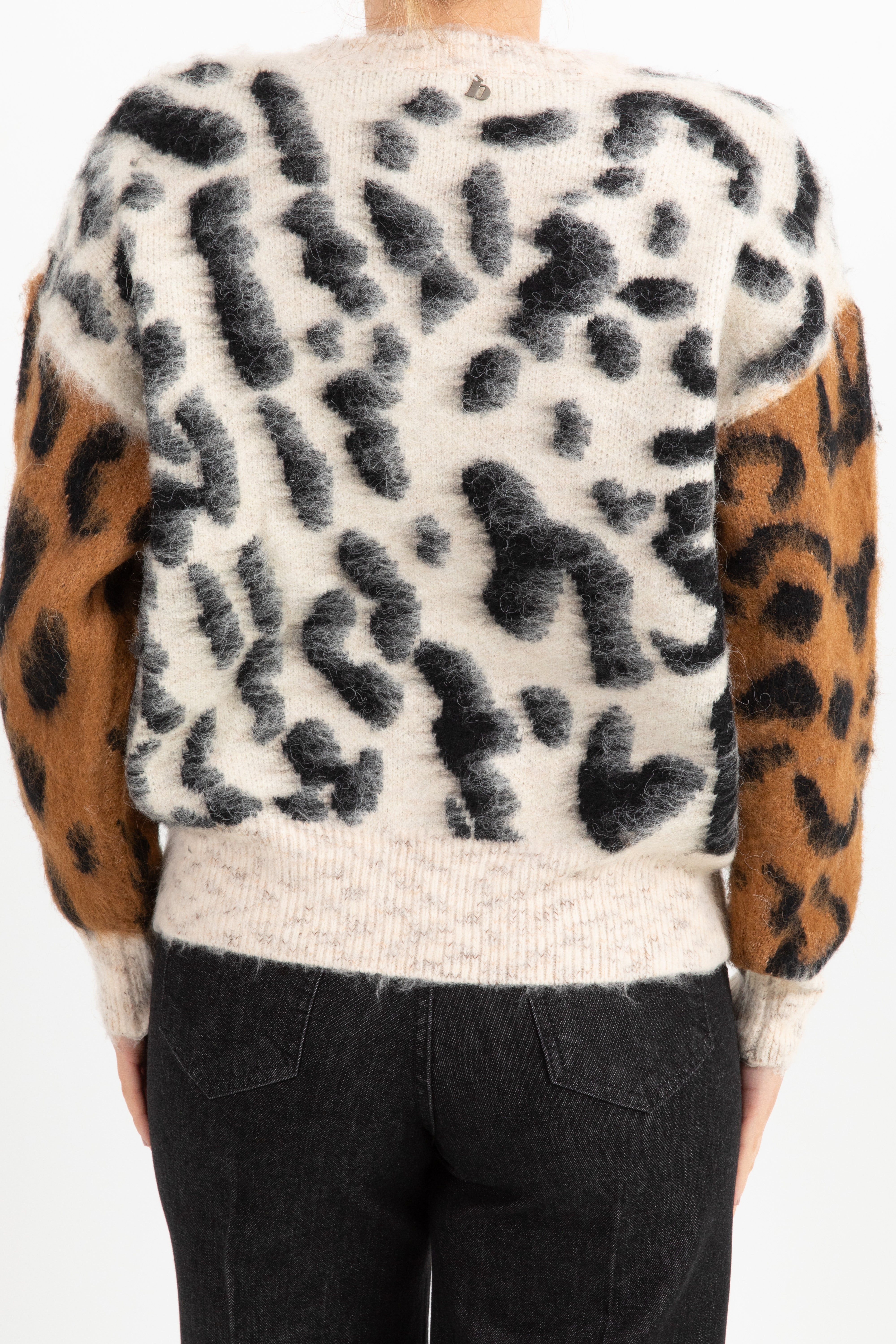 Pull animalier bi-color DIXIE