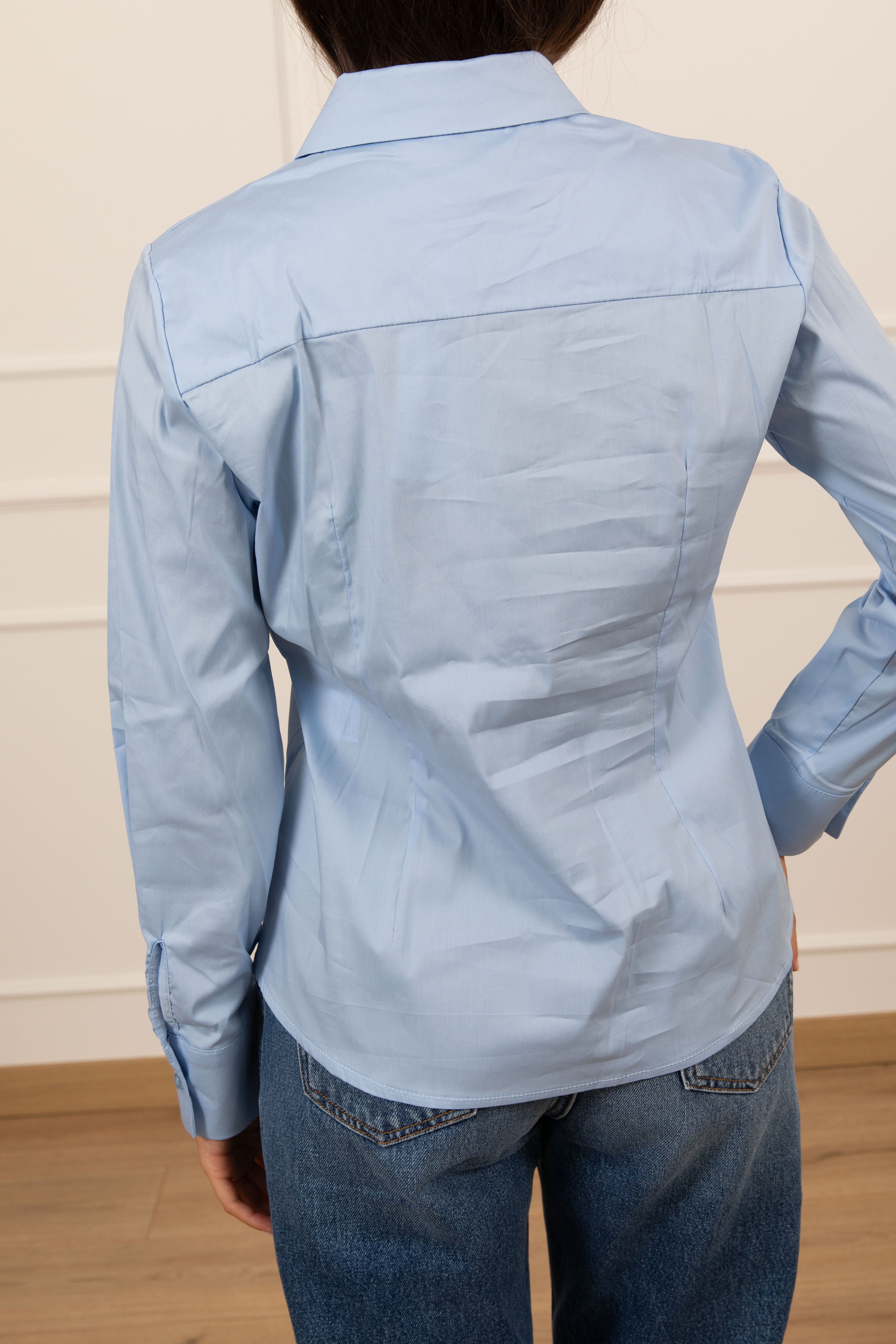 Camicia con bottone gioiello Susy Mix