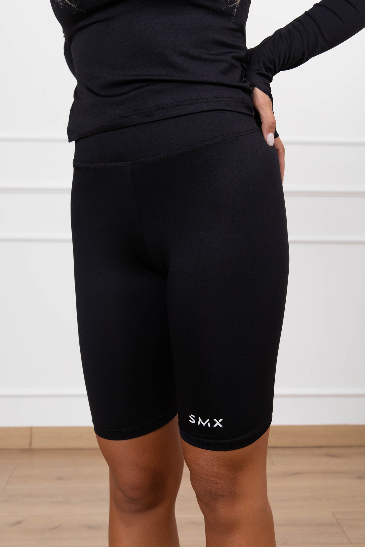 Ciclista con monogram variante nero Susy Mix Fitness