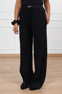 Pantalone monogram con elastico variante nero Susy Mix Fitness