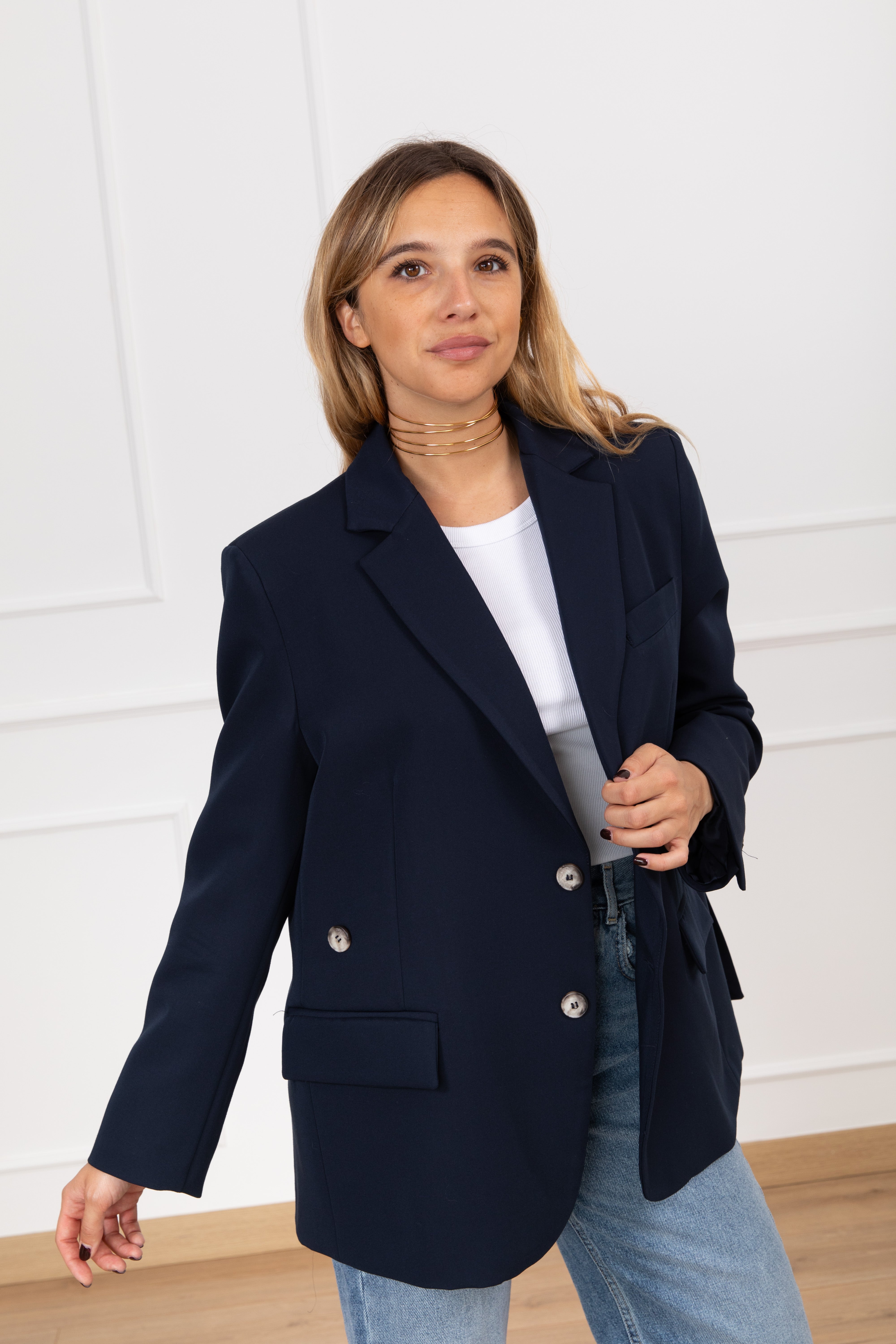 Giacca con doppia abbottonatura ViCOLO