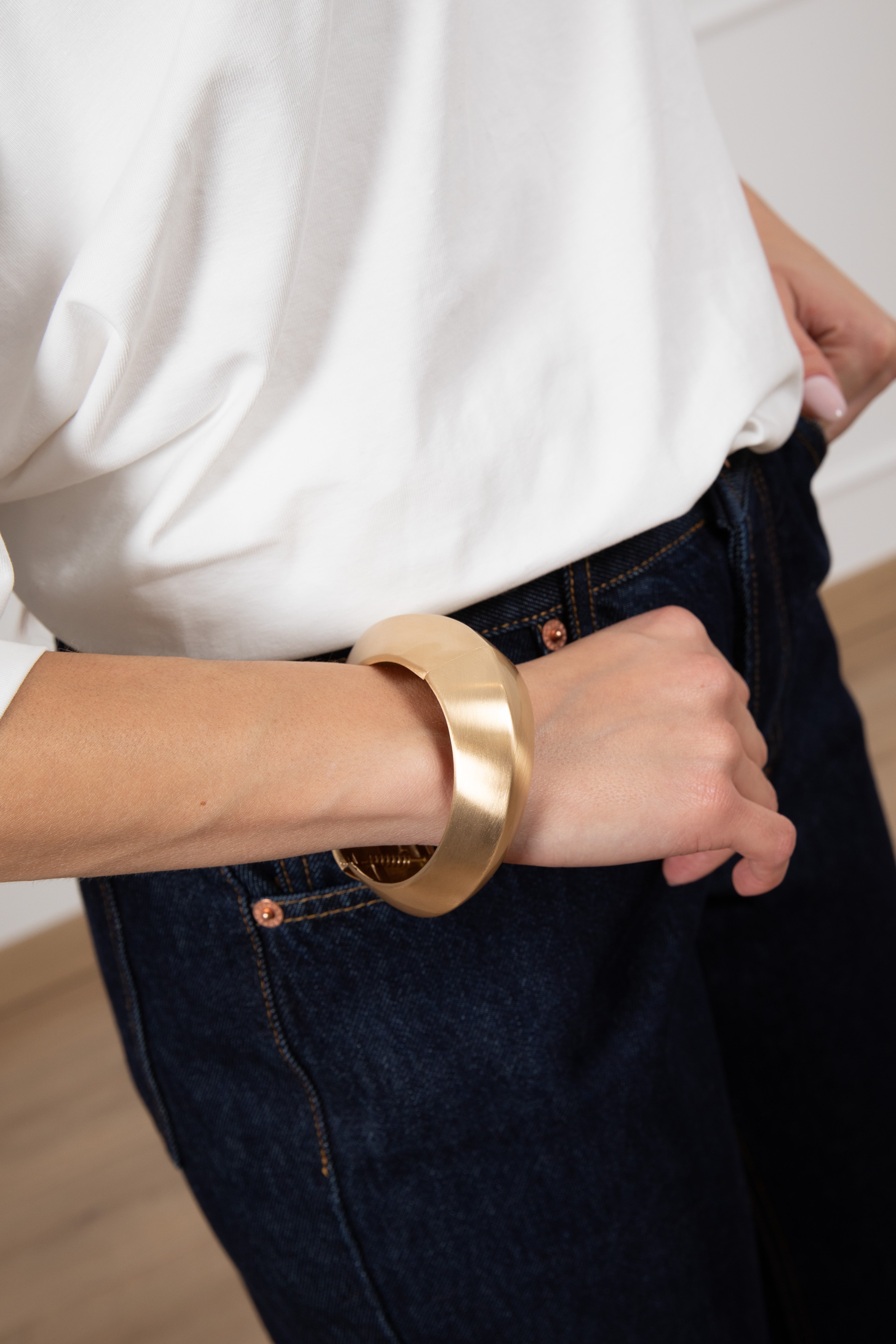 Bracciale rigido oro