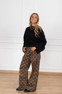 Pantalone fantasia jacquard ViCOLO